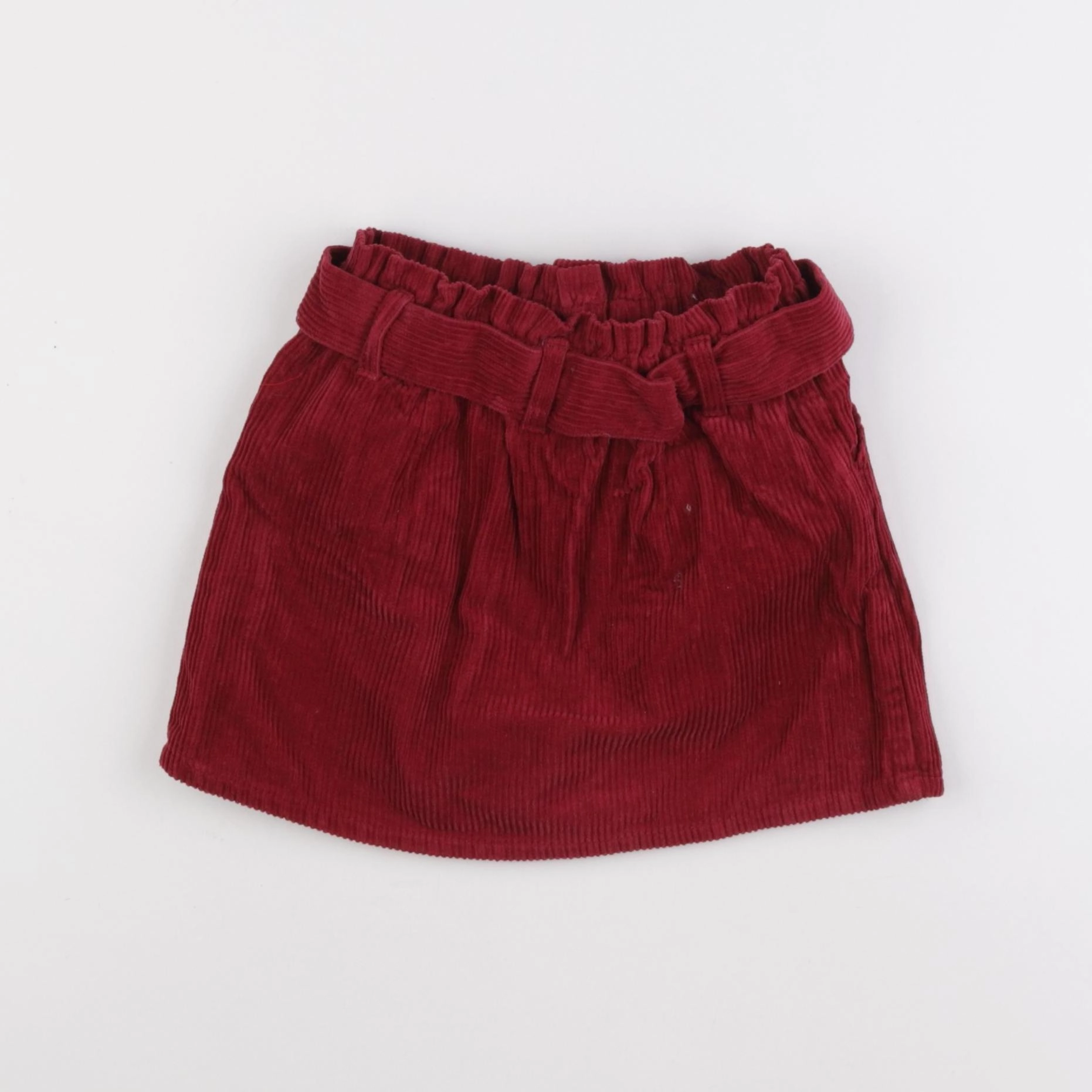 Vertbaudet - jupe rouge - 5 ans
