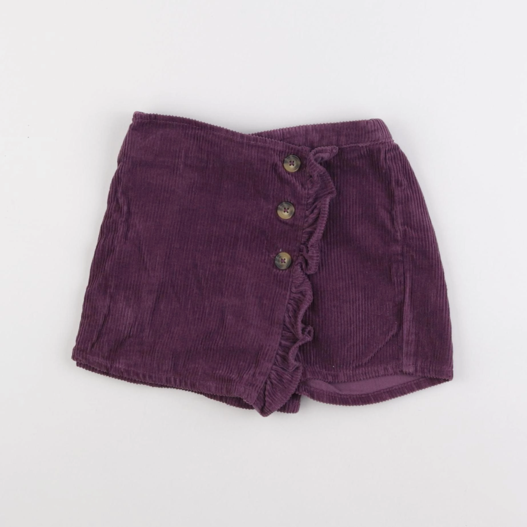 Vertbaudet - jupe short violet - 5 ans