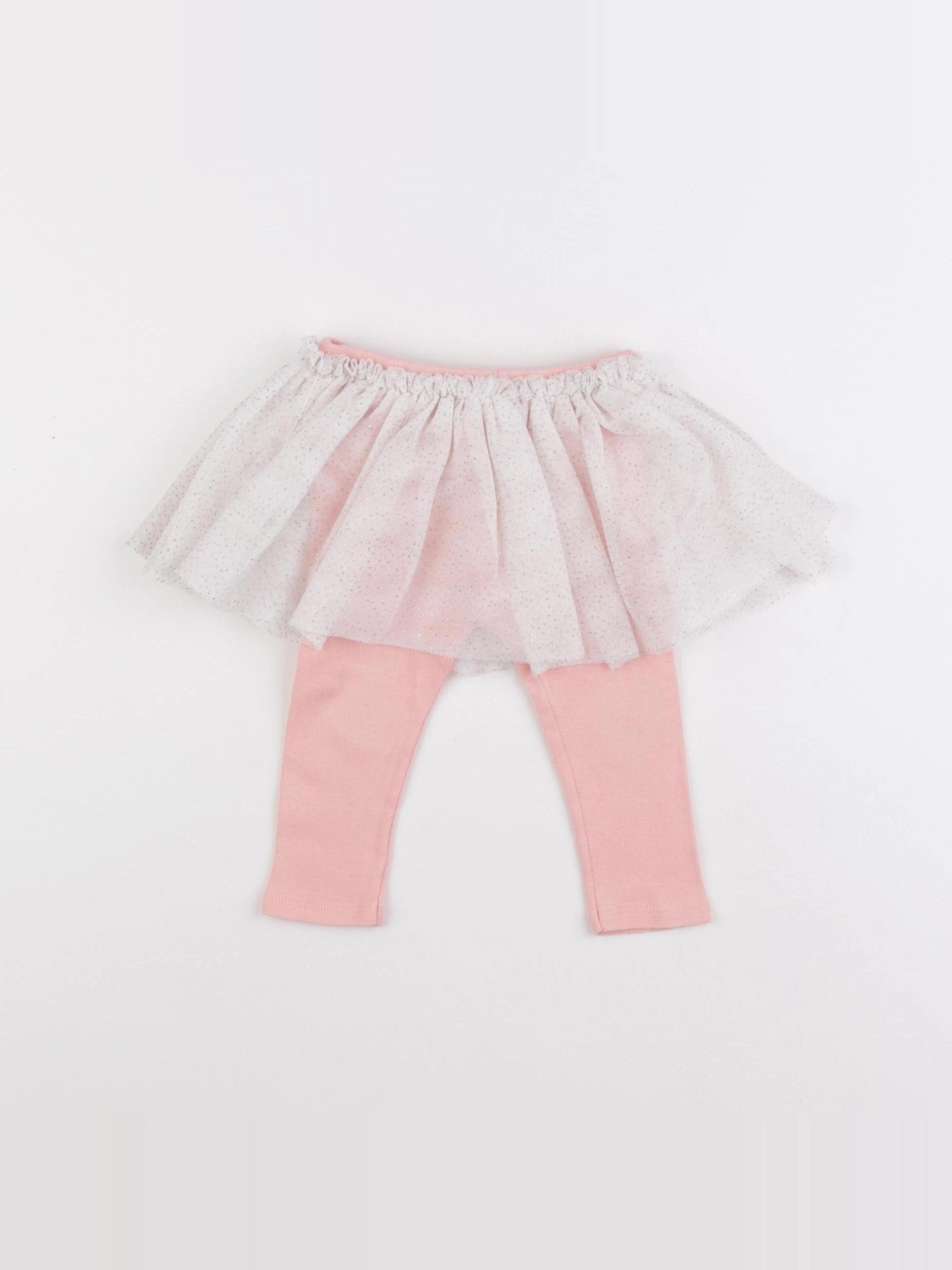 Petit Bateau - jupe rose - 6 mois