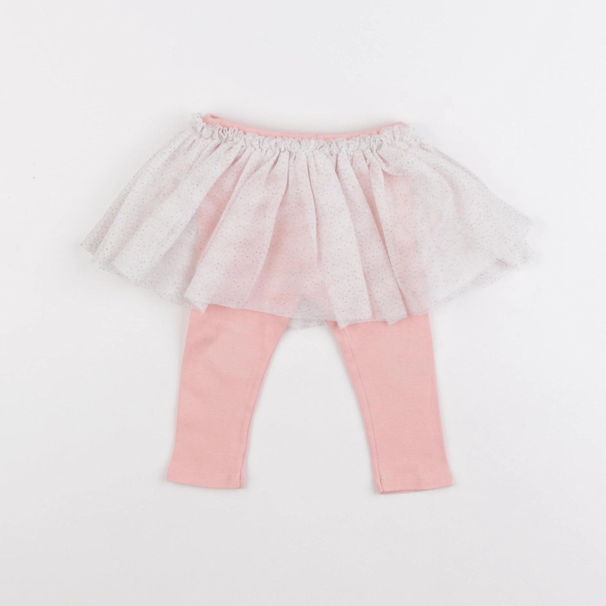 Petit Bateau - jupe rose - 6 mois