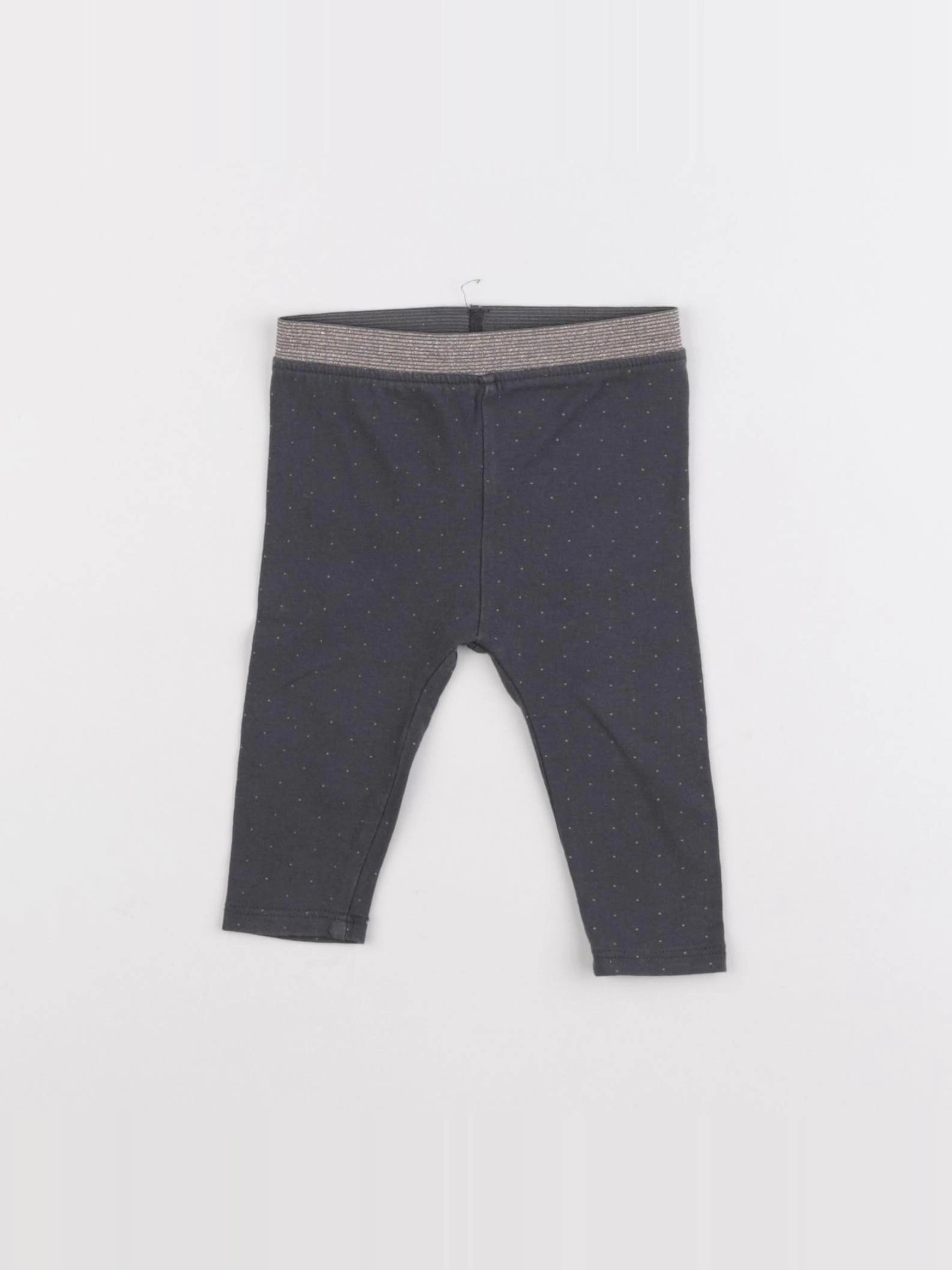 Vertbaudet - legging gris - 6 mois