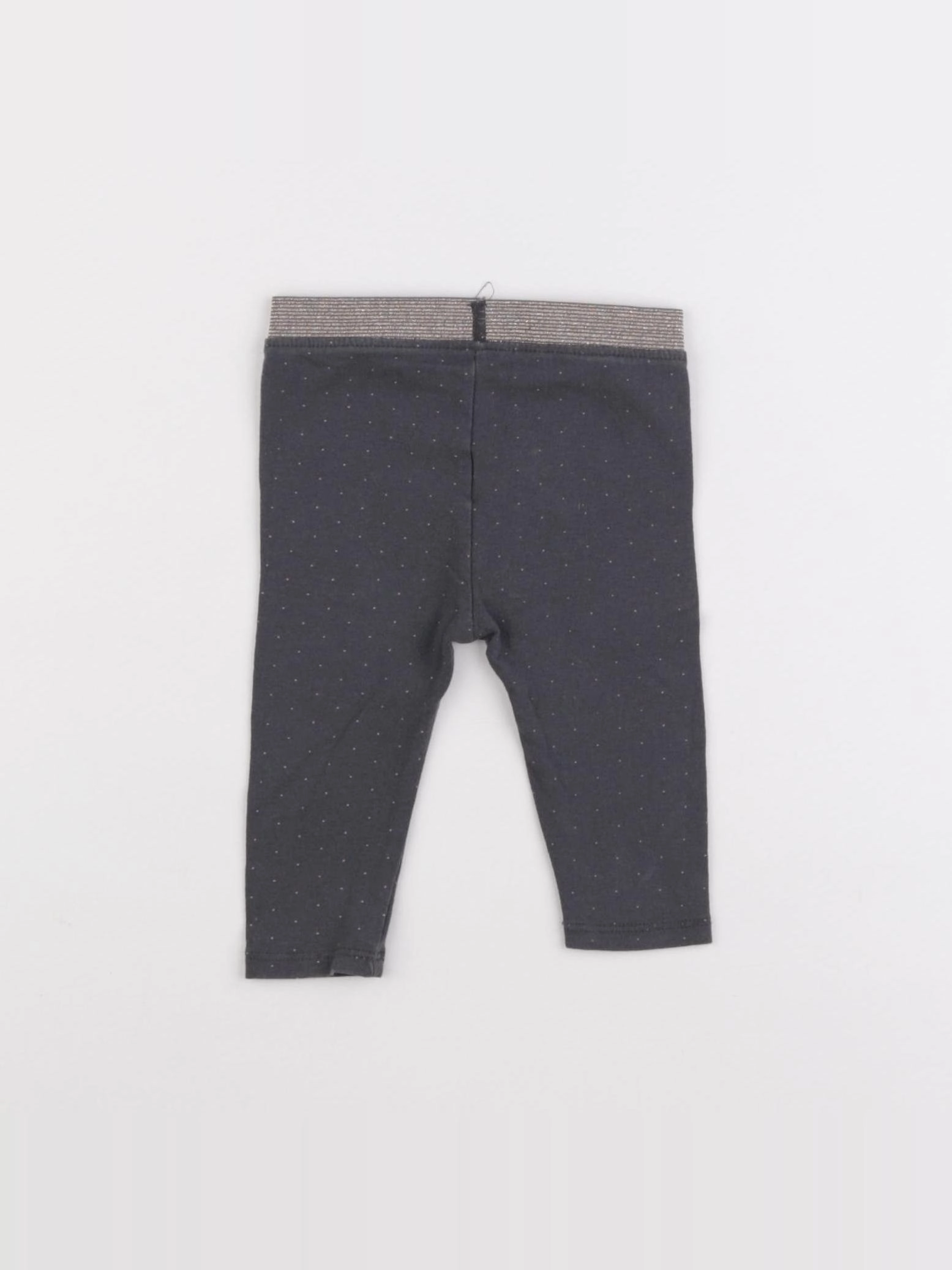 Vertbaudet - legging gris - 6 mois
