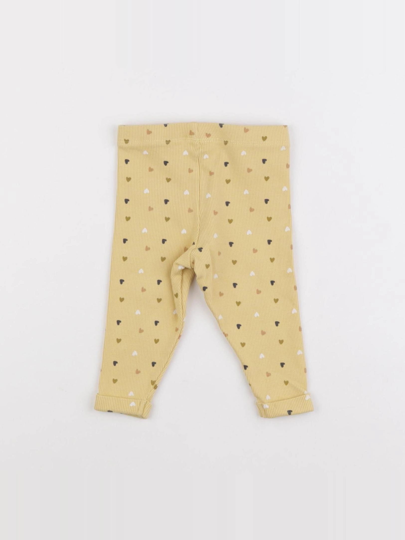 Tape à l'oeil - legging jaune - 6 mois