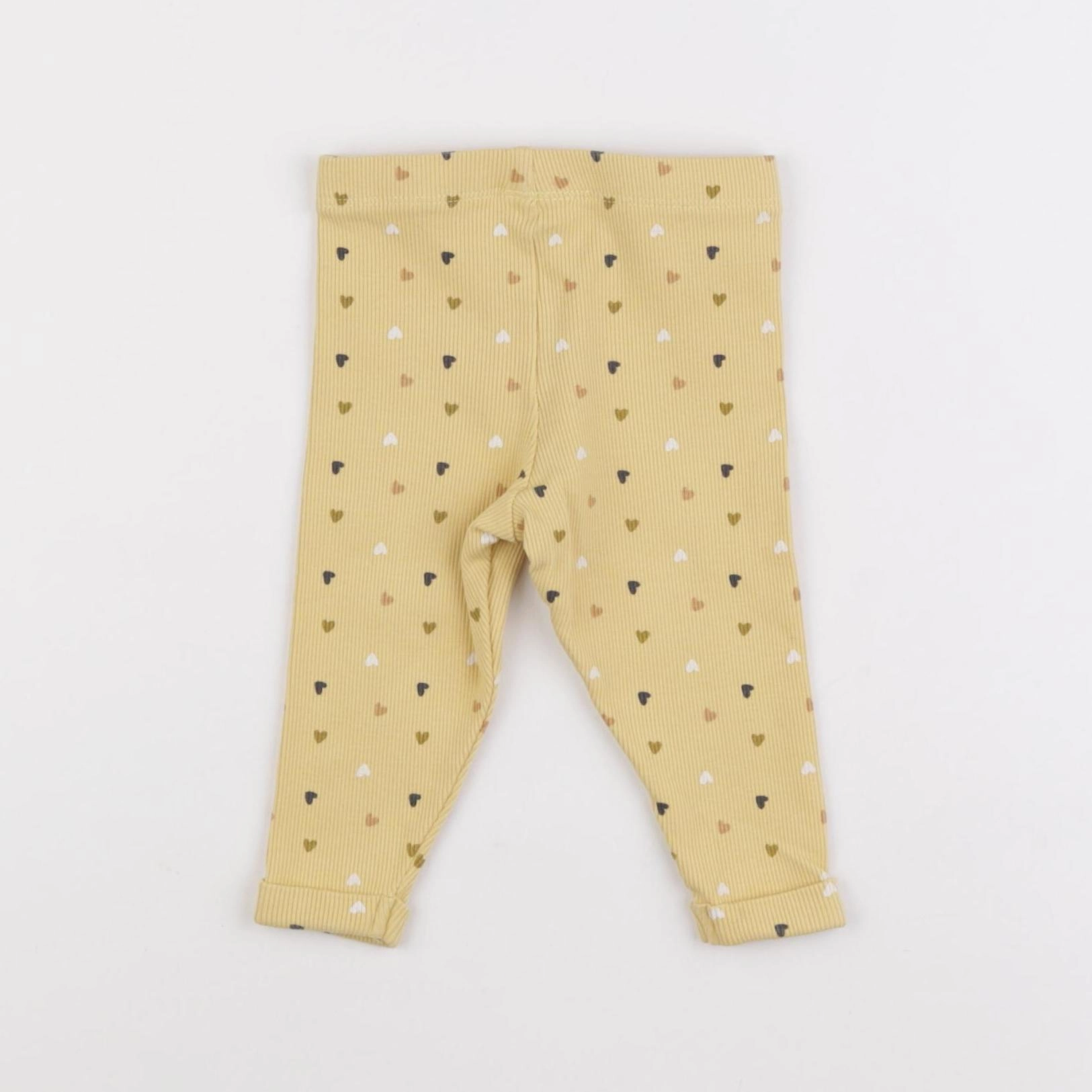 Tape à l'oeil - legging jaune - 6 mois