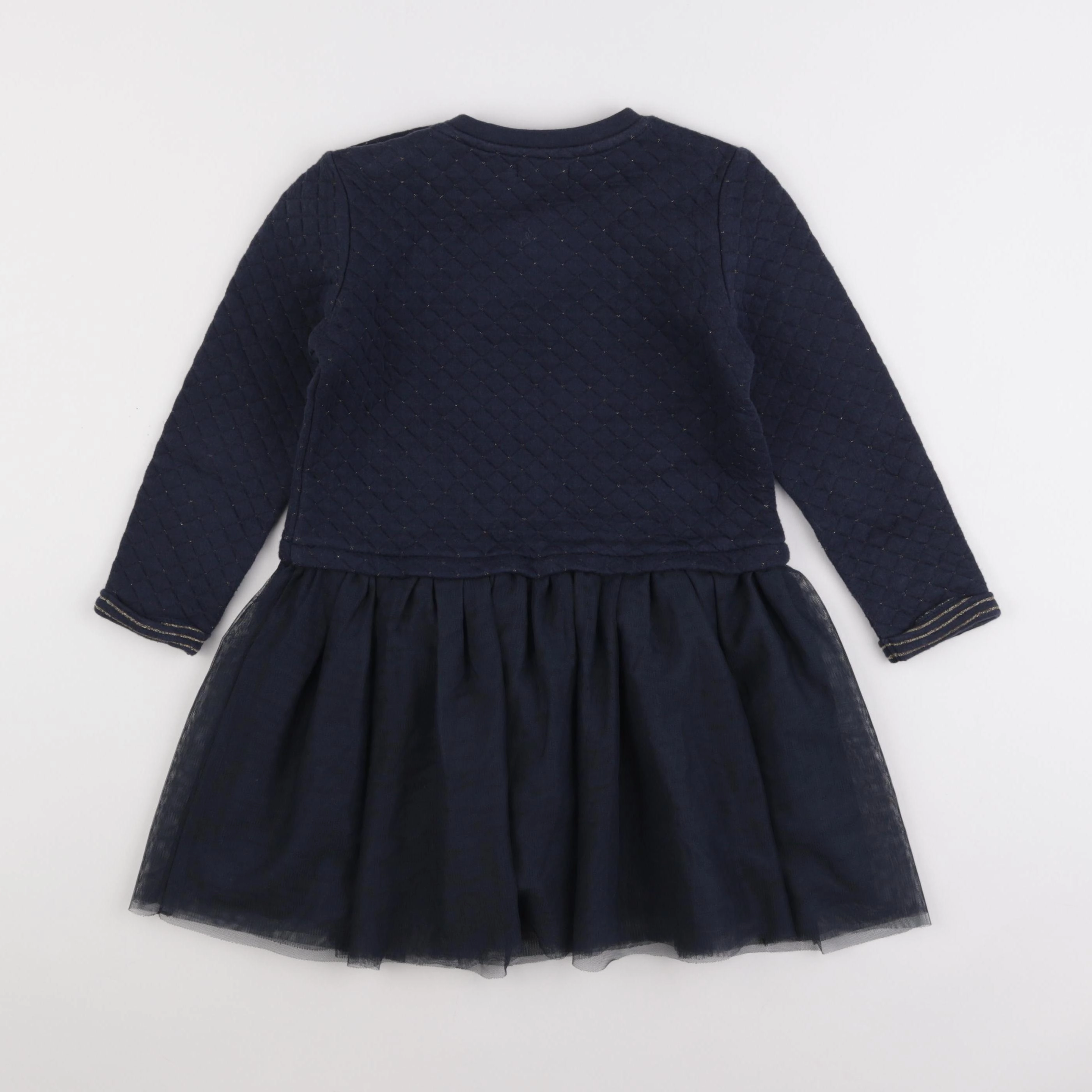Vertbaudet - robe bleu - 6 ans