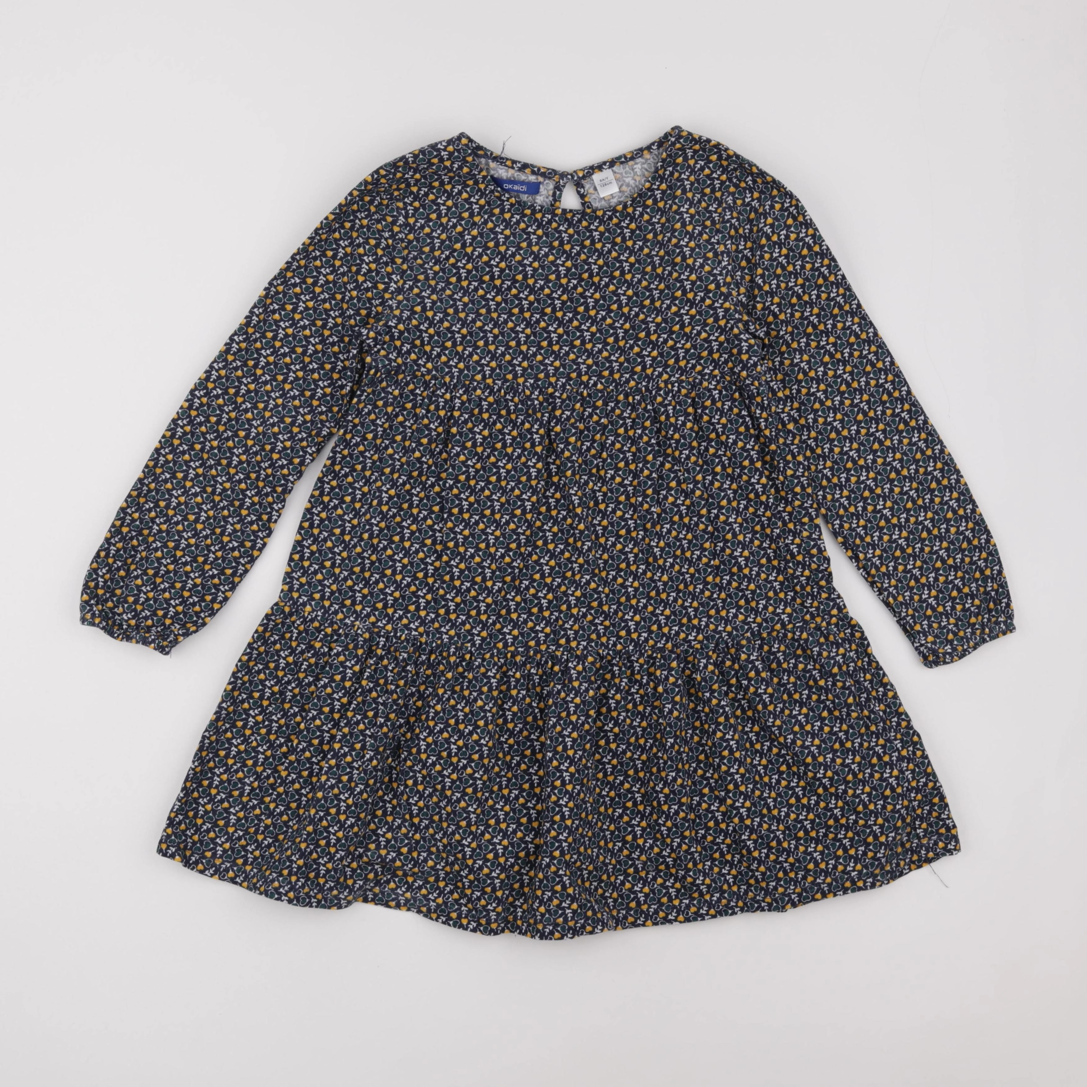 Okaidi - robe bleu - 8 ans