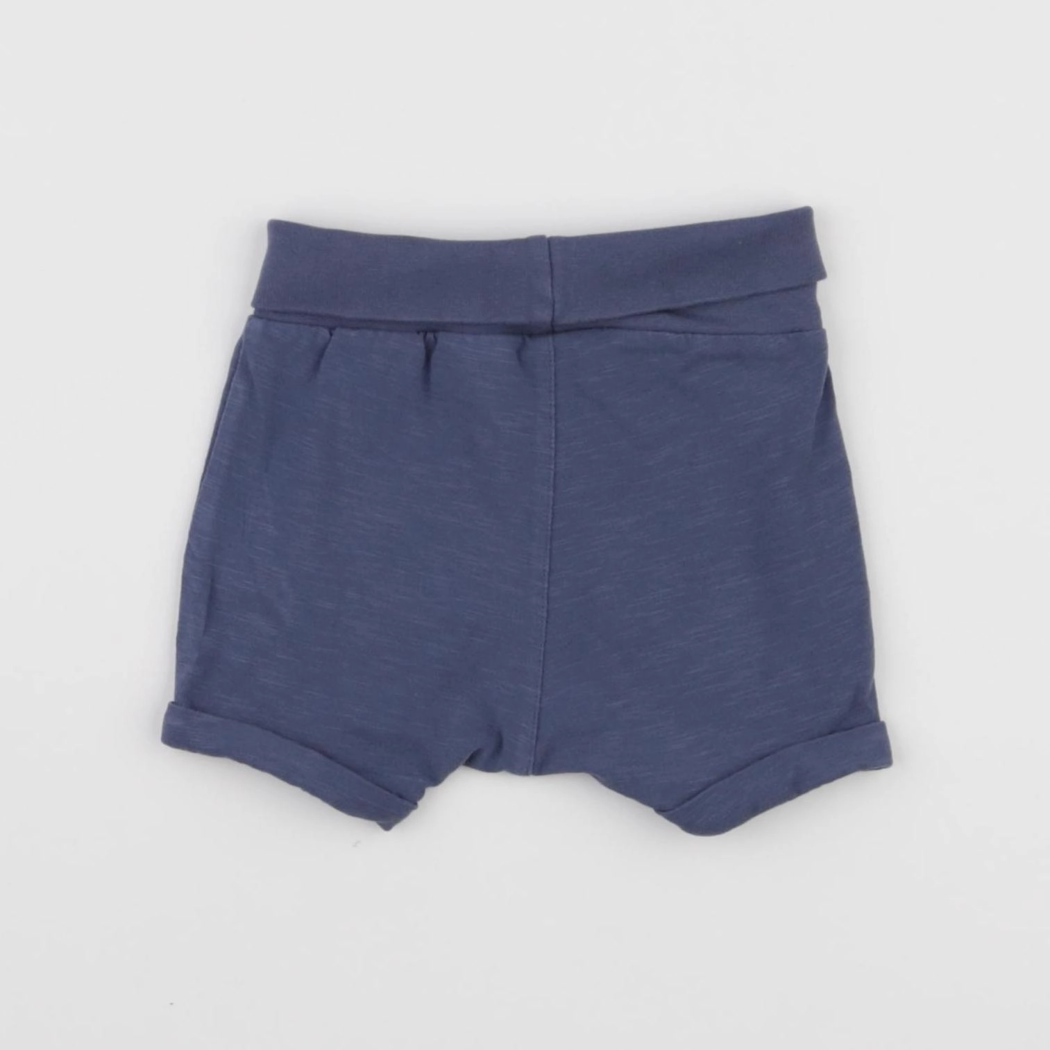 H&M - short bleu - 2/4 mois