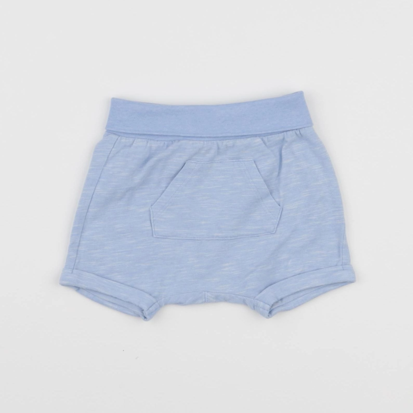 H&M - short bleu - 2/4 mois