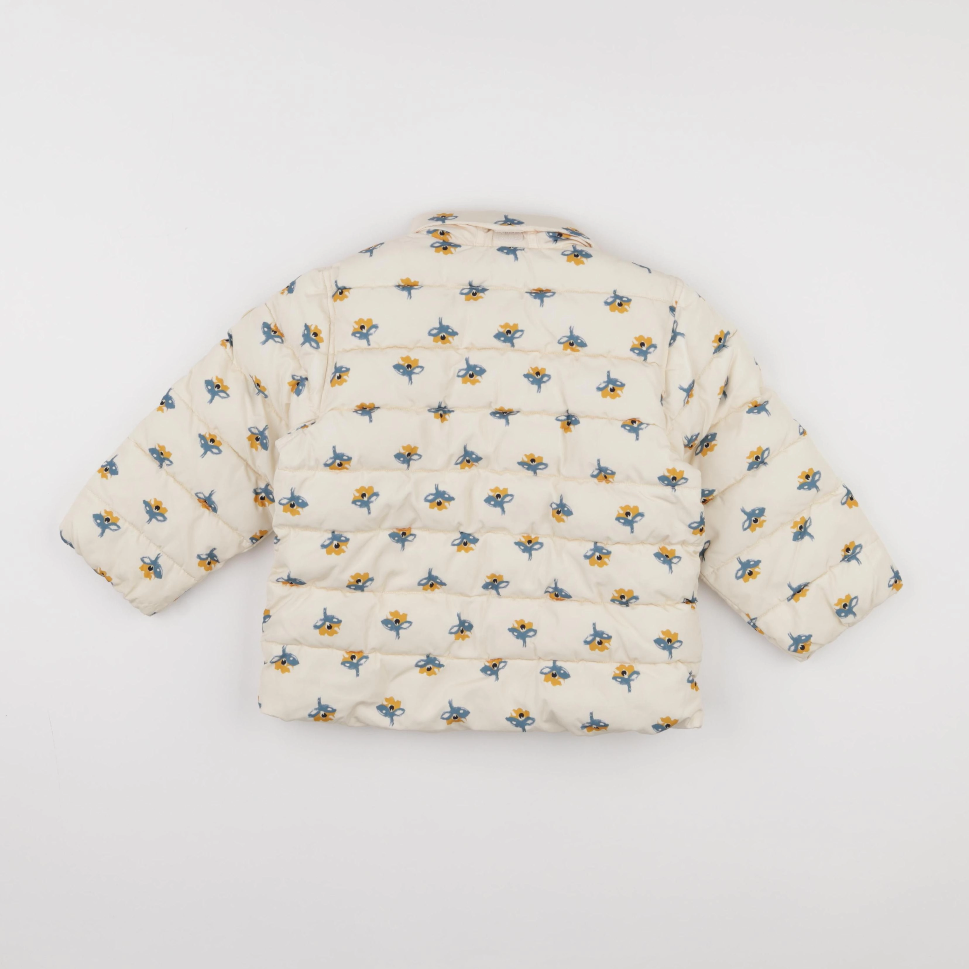 Petit Bateau - doudoune multicolore - 3 ans
