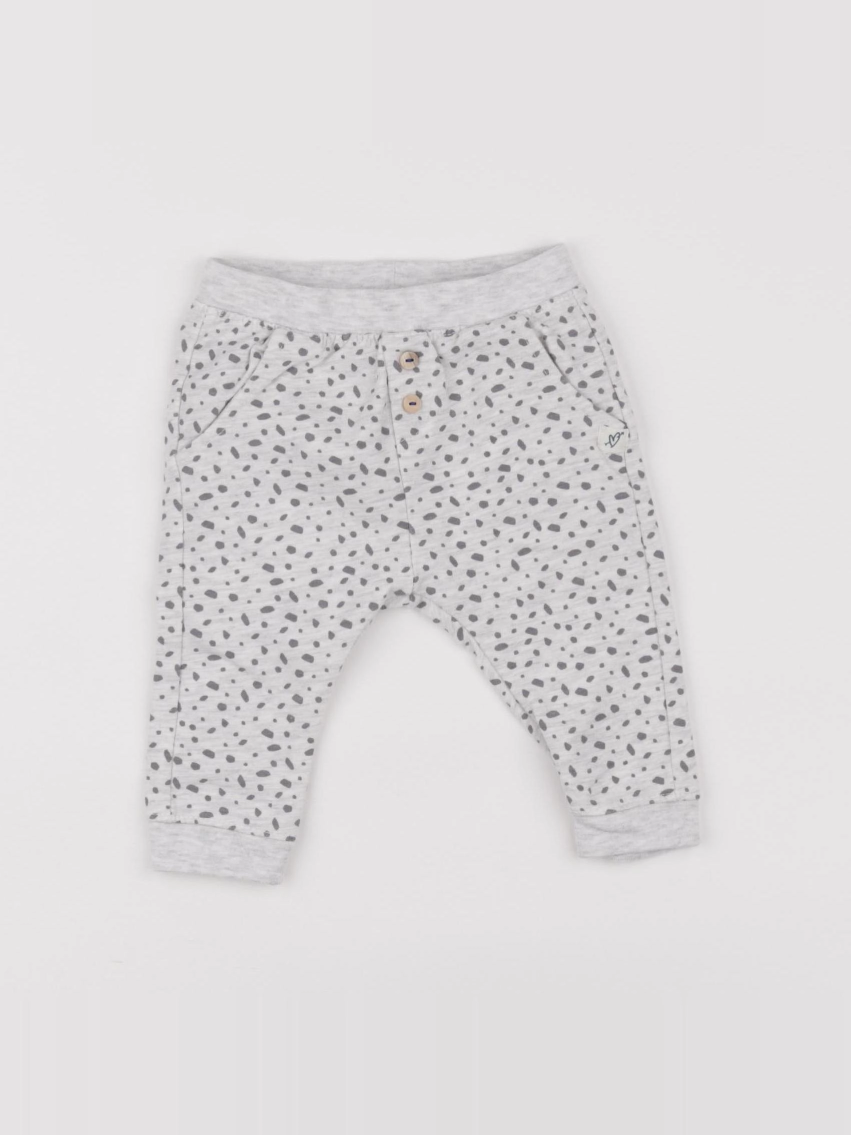 Zara - pantalon gris - 3/6 mois