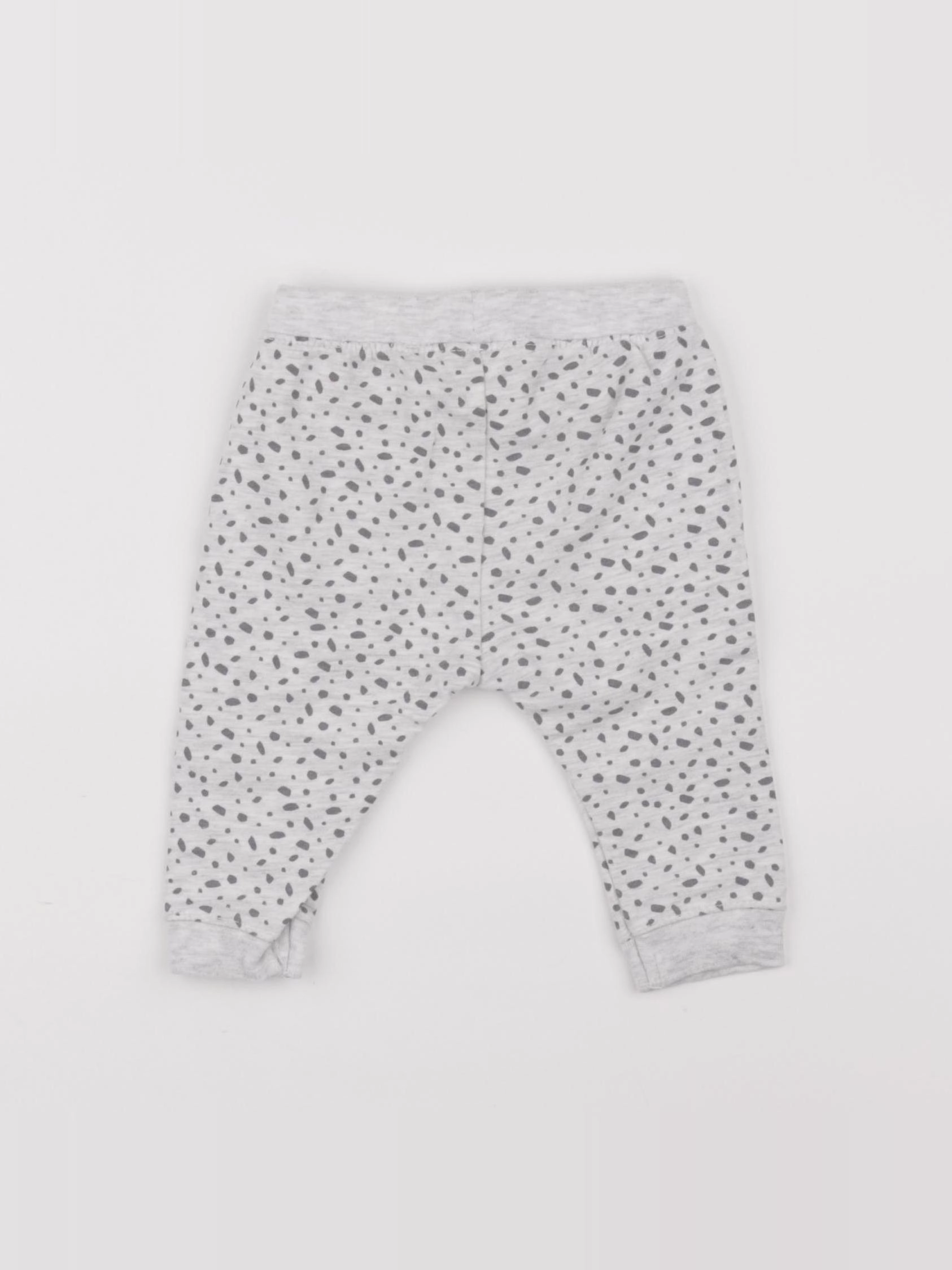 Zara - pantalon gris - 3/6 mois