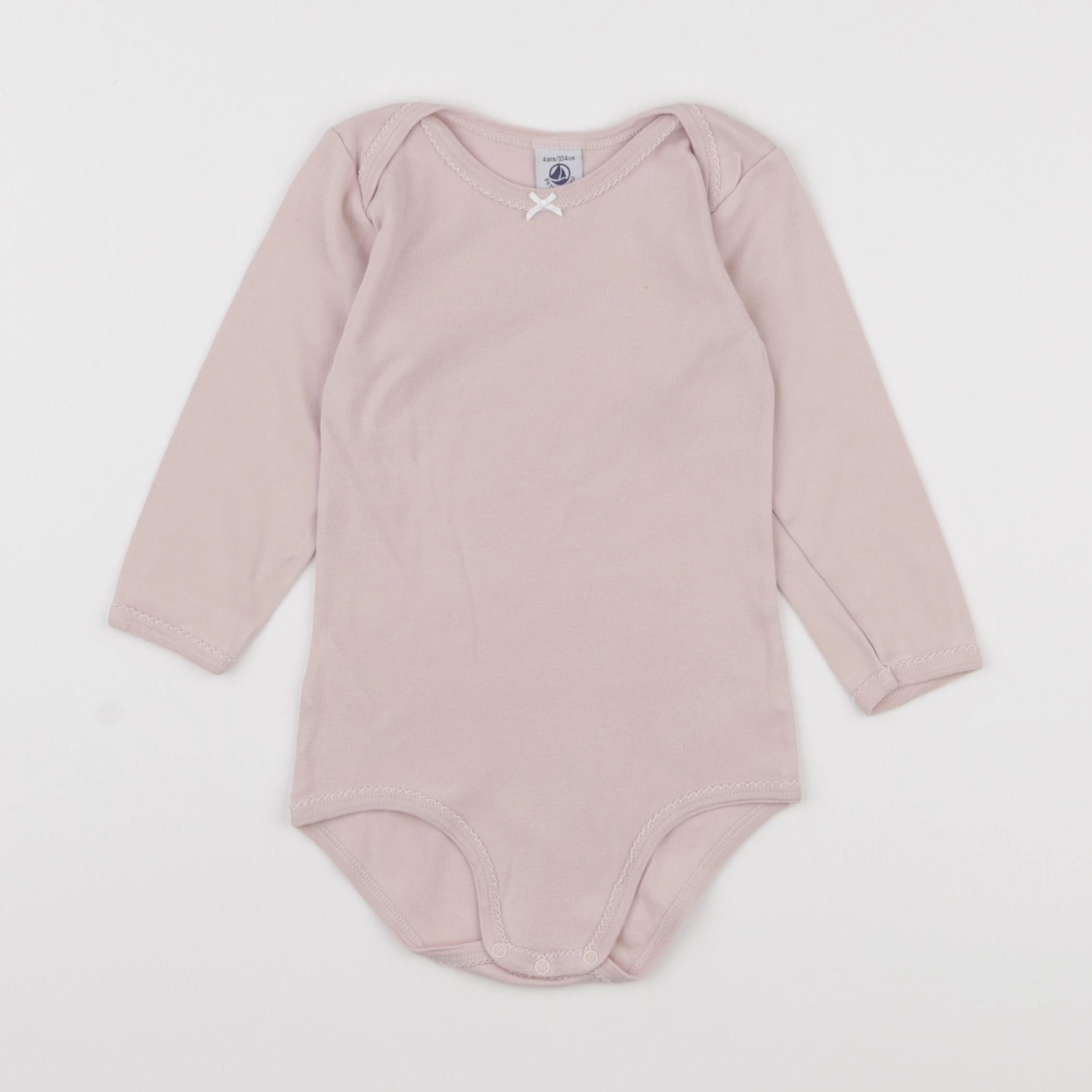 Petit Bateau - body rose - 4 ans