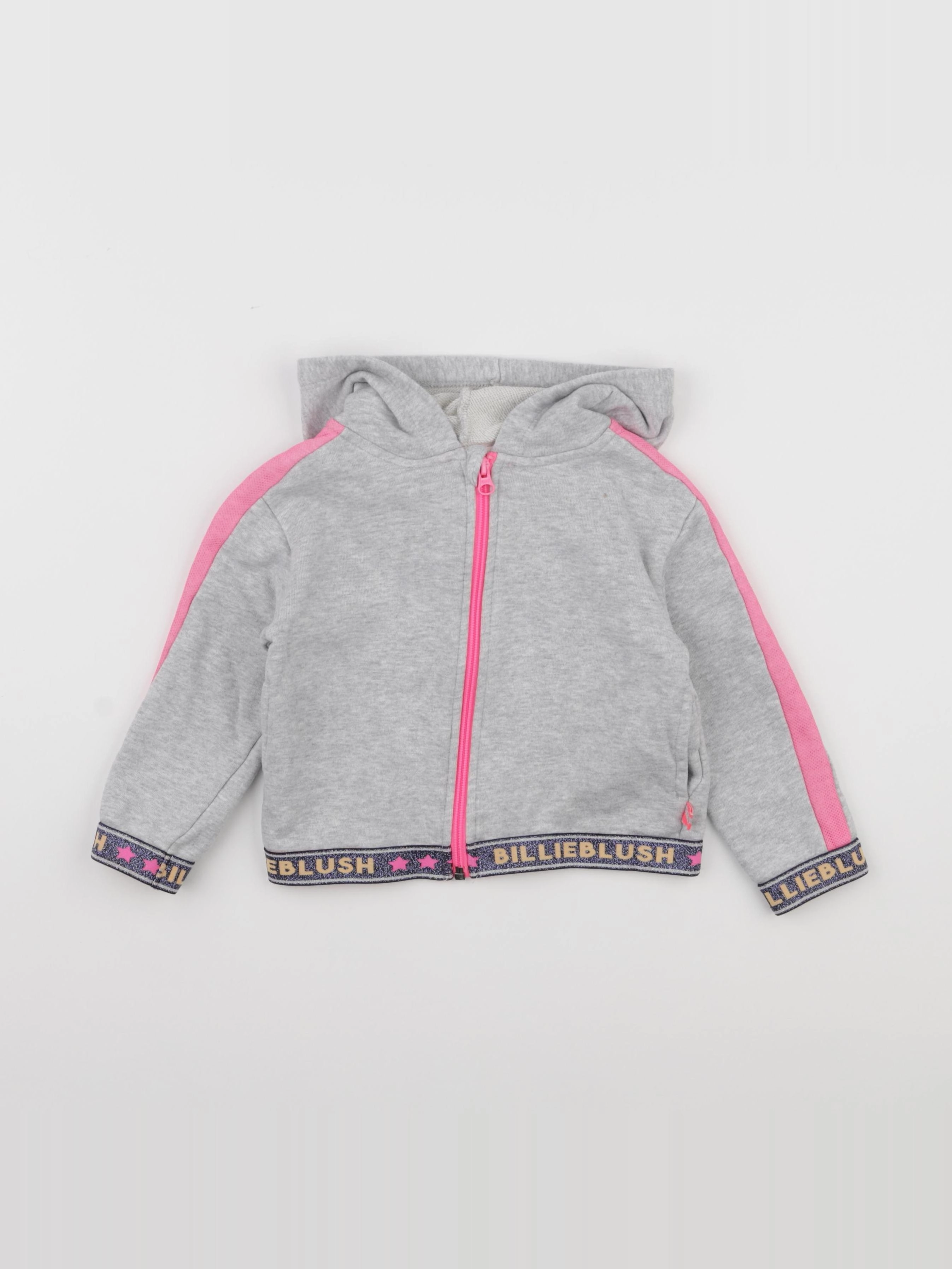 Billie Blush - sweat gris - 3 ans