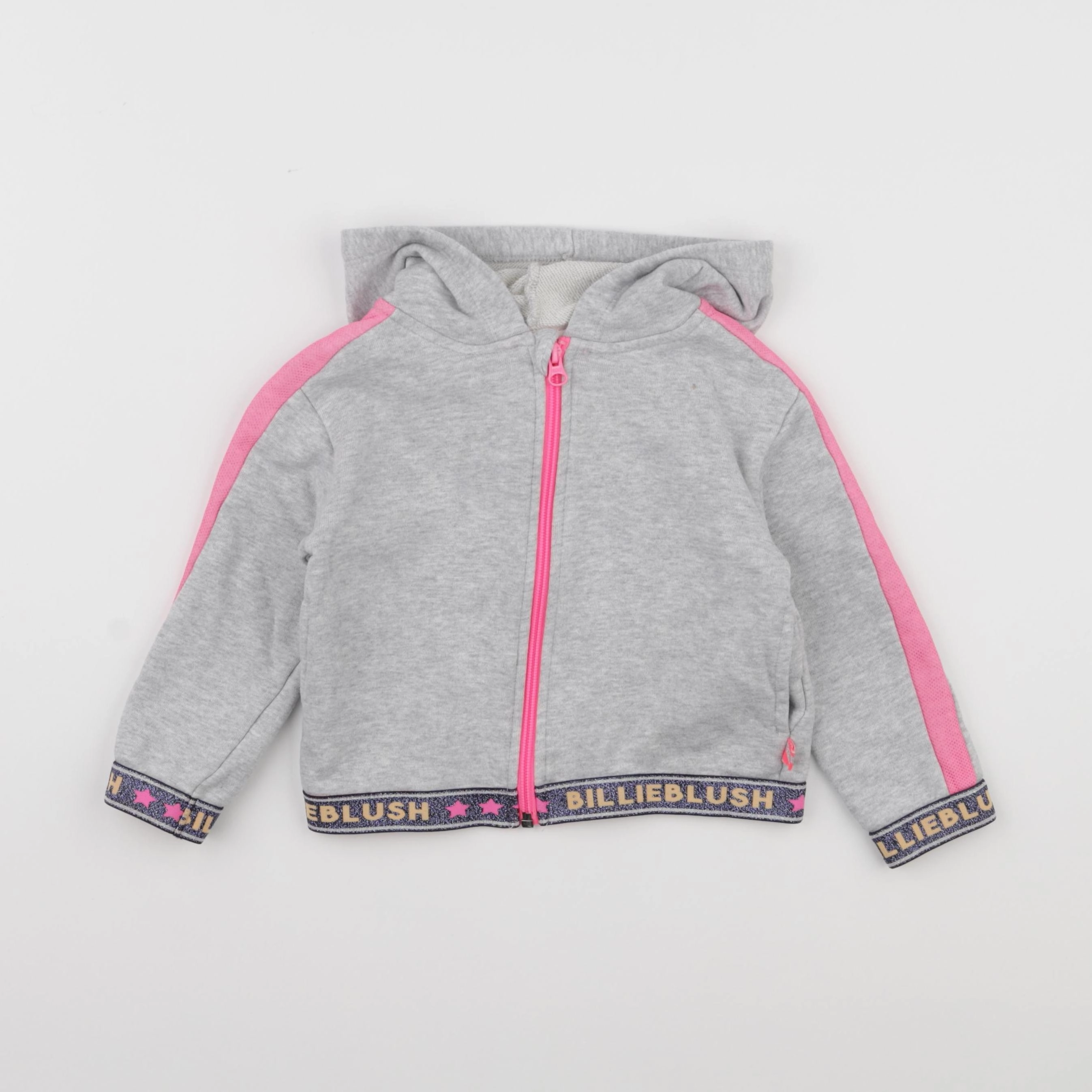 Billie Blush - sweat gris - 3 ans