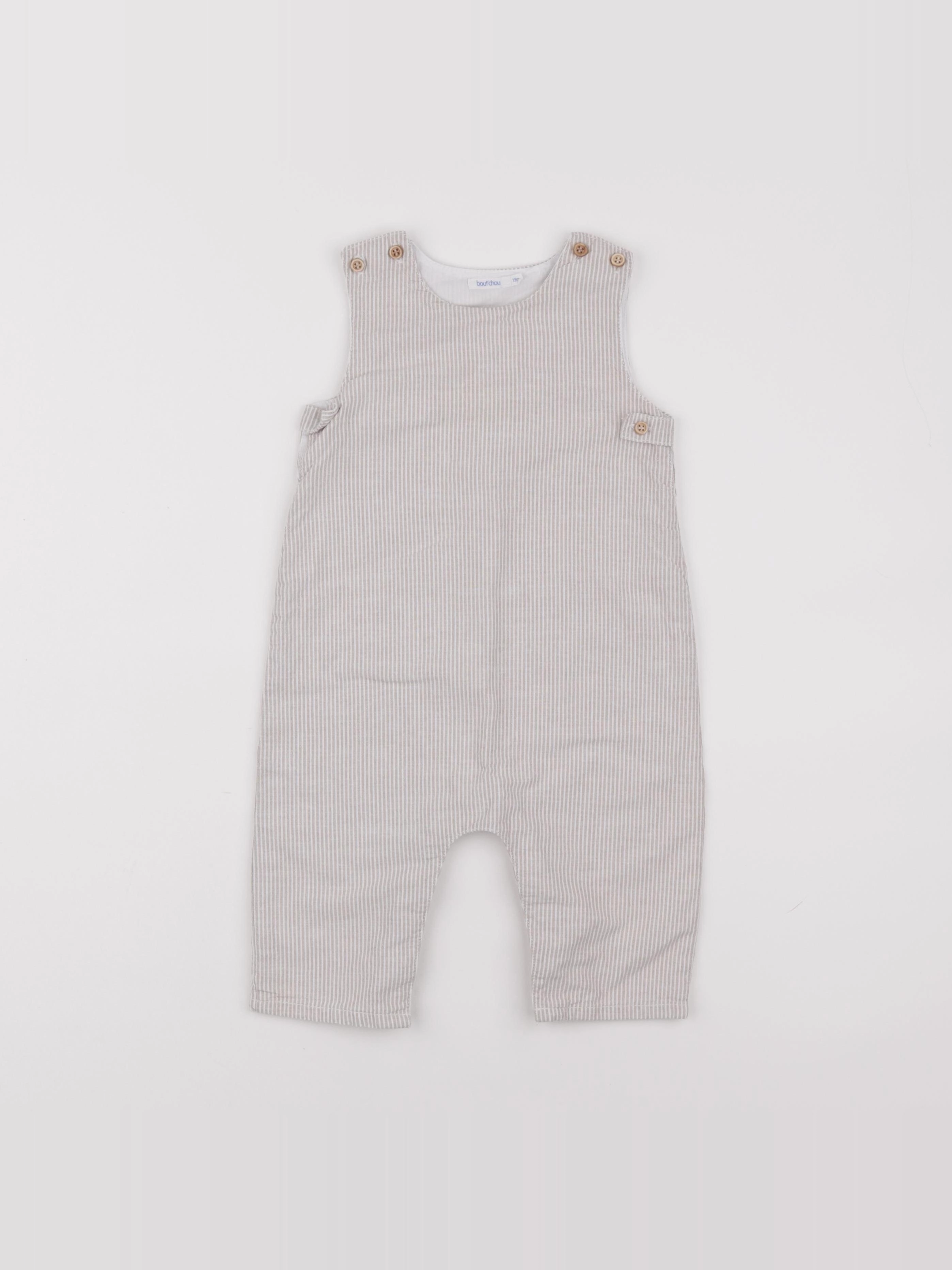 Boutchou - salopette marron - 12 mois