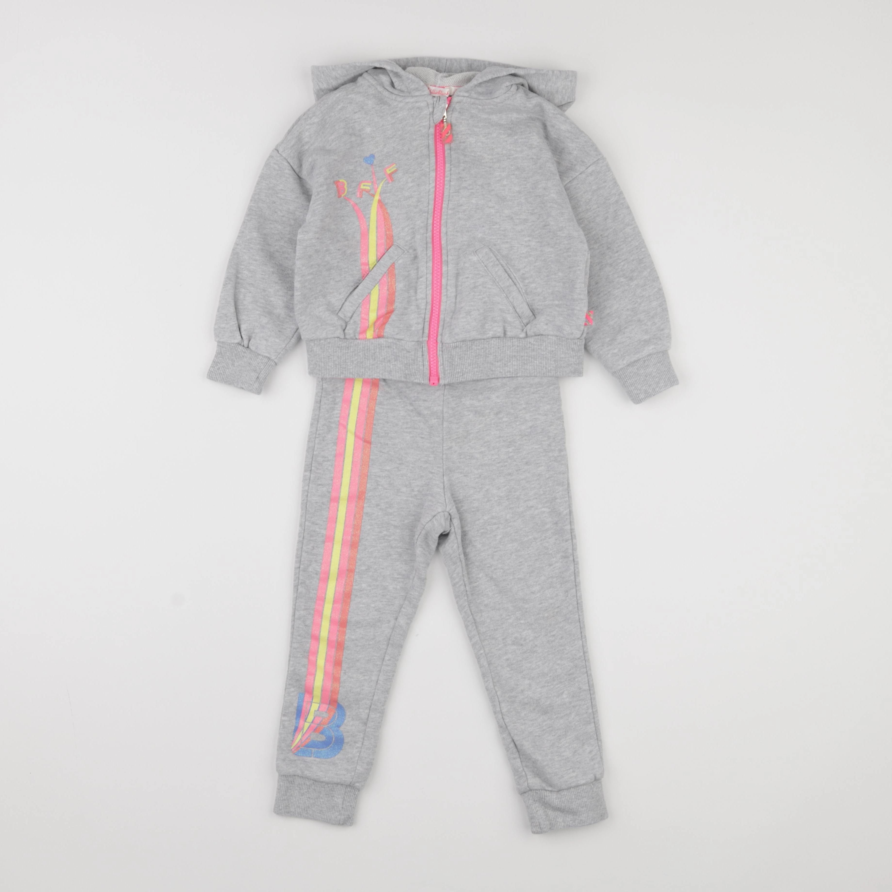 Billie Blush - ensemble gris - 3 ans