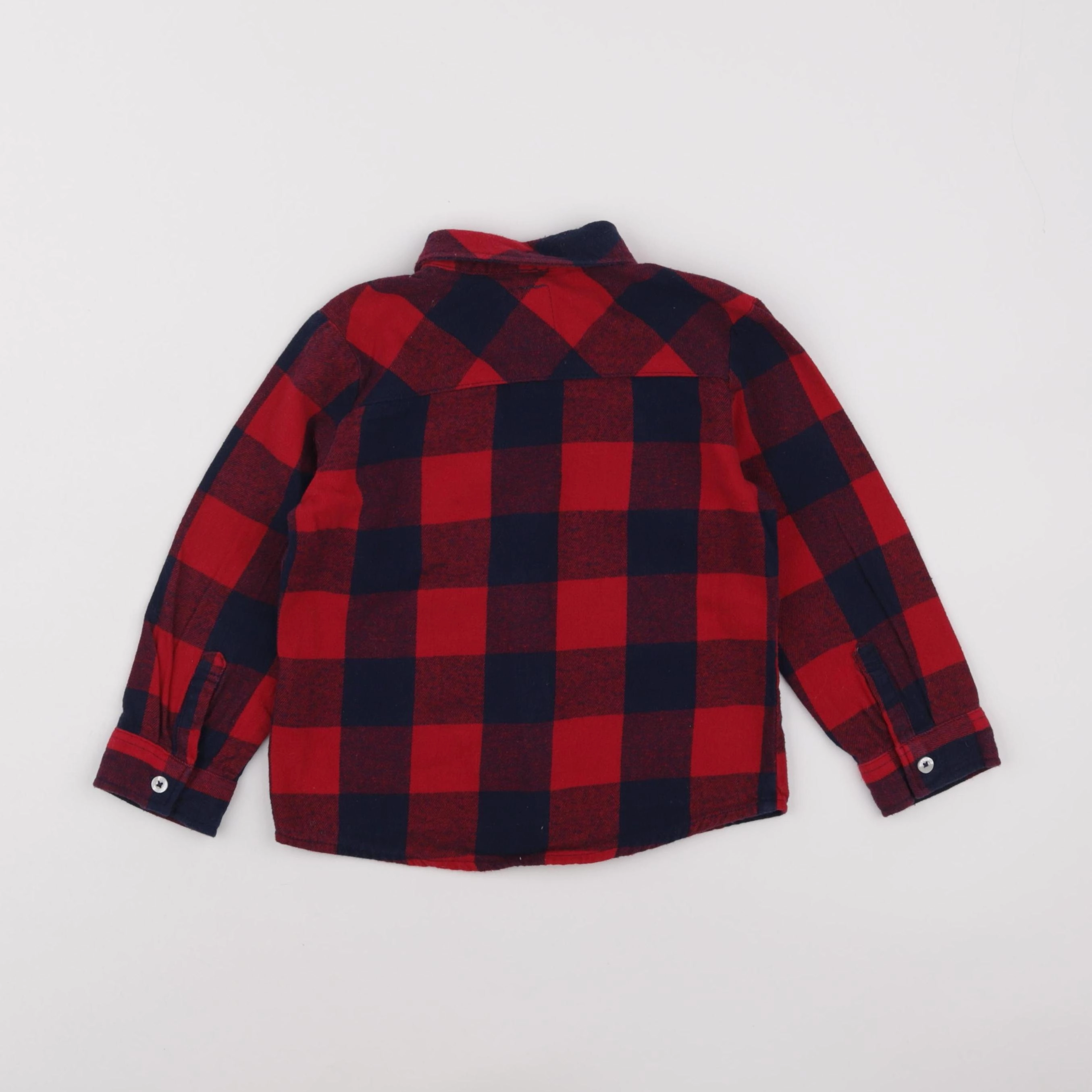 Levi's - chemise rouge, bleu - 24 mois