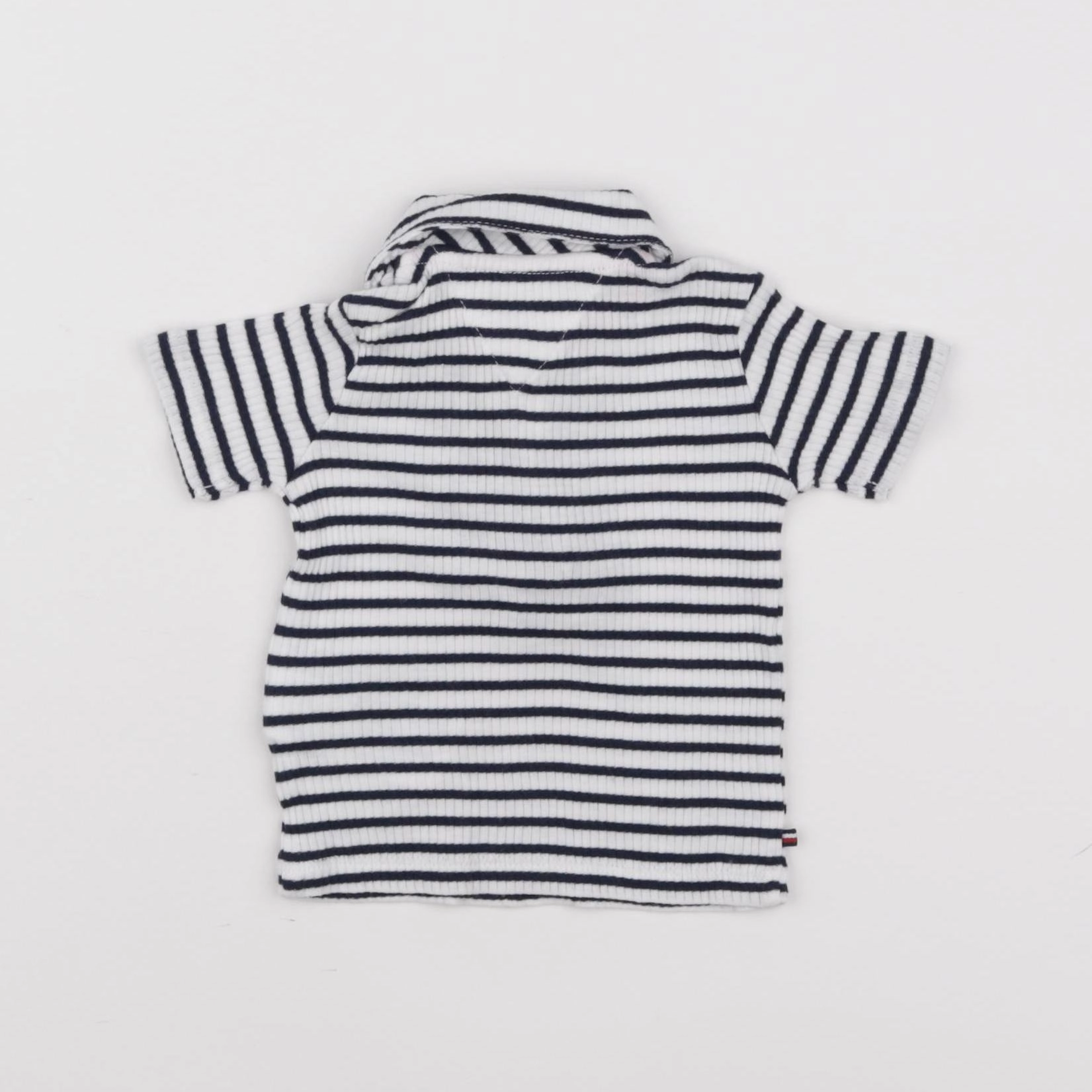 Tommy Hilfiger - tee-shirt bleu, blanc - 1 mois