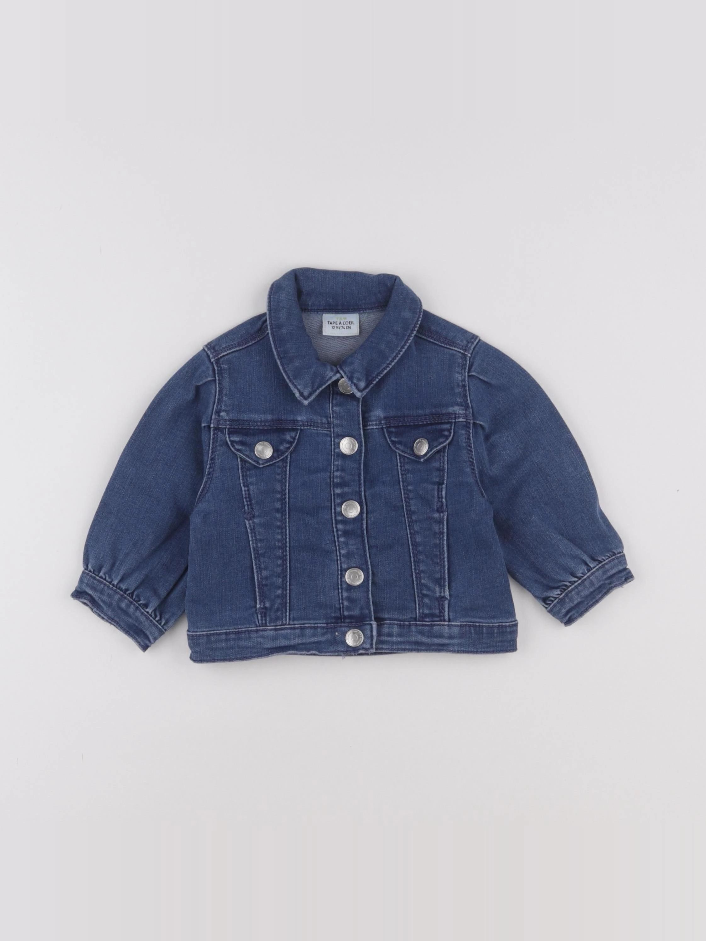 Tape à l'oeil - veste bleu - 12 mois