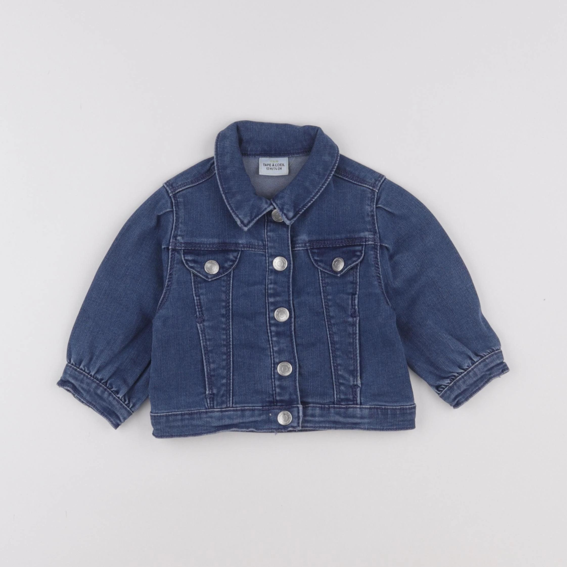 Tape à l'oeil - veste bleu - 12 mois