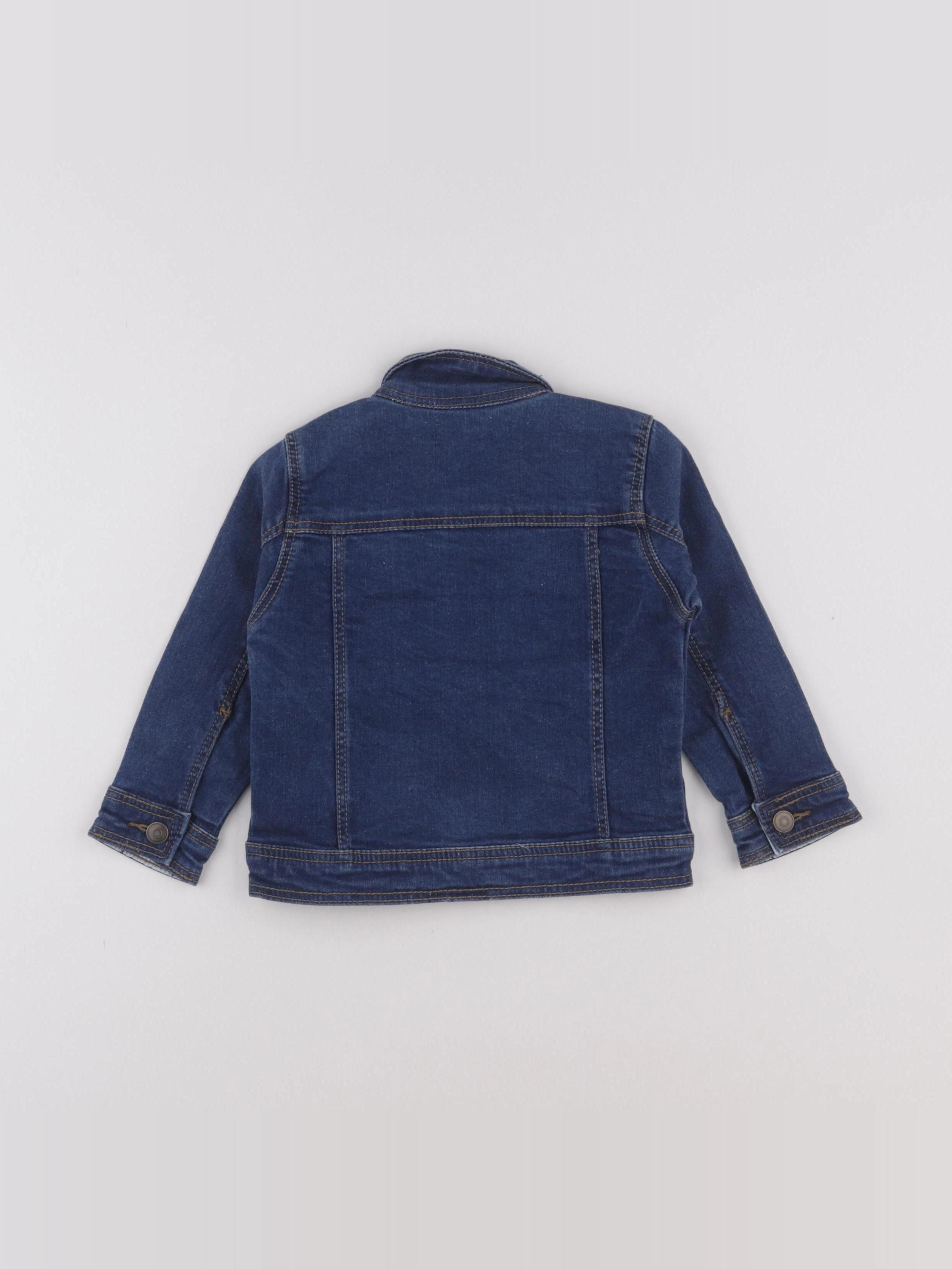 Little Cigogne - veste bleu - 2 ans