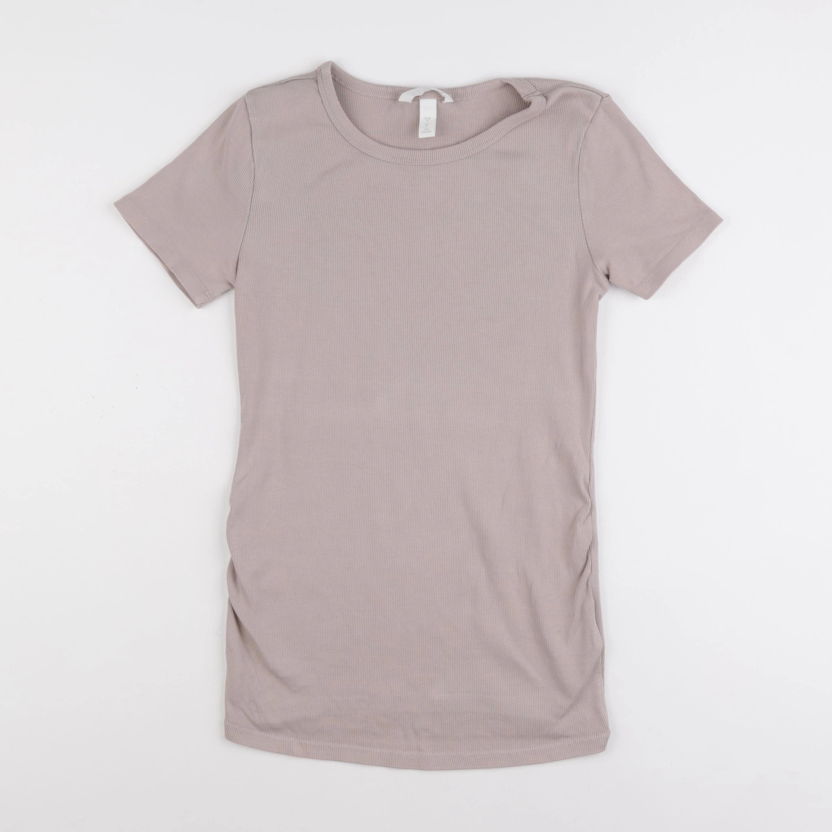 H&M - tee-shirt grossesse marron - S