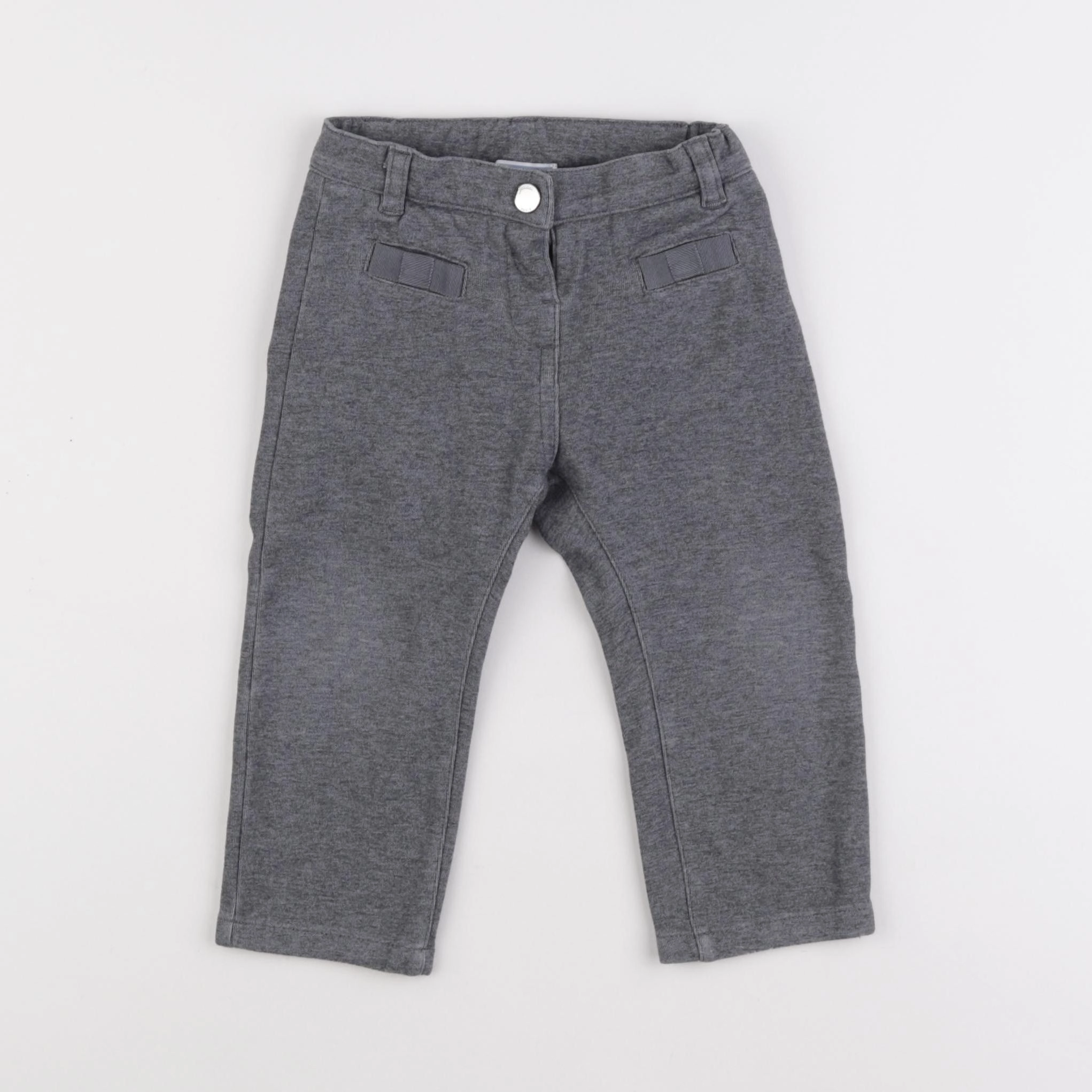 Jacadi - pantalon gris - 18 mois
