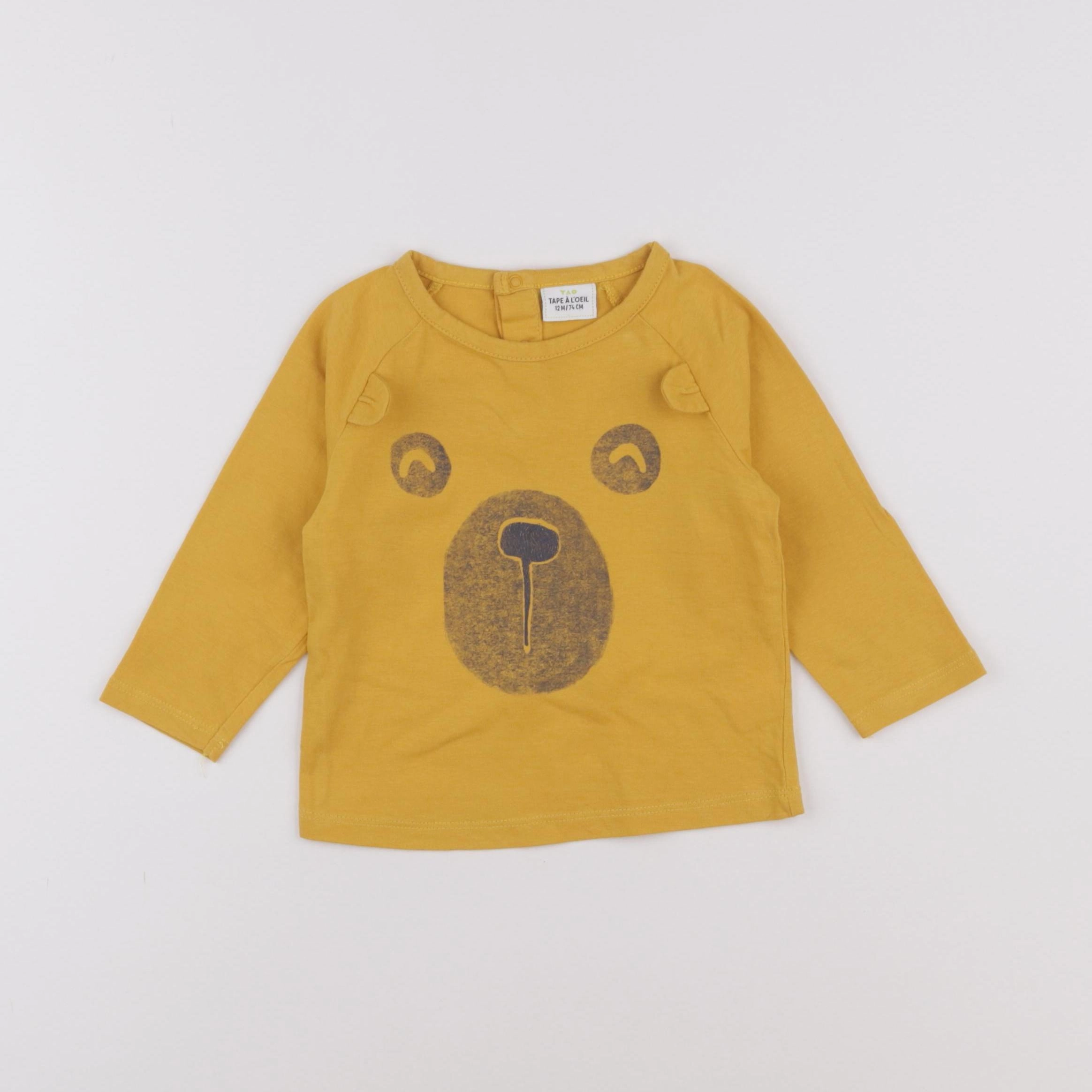 Tape à l'oeil - tee-shirt jaune - 24 mois