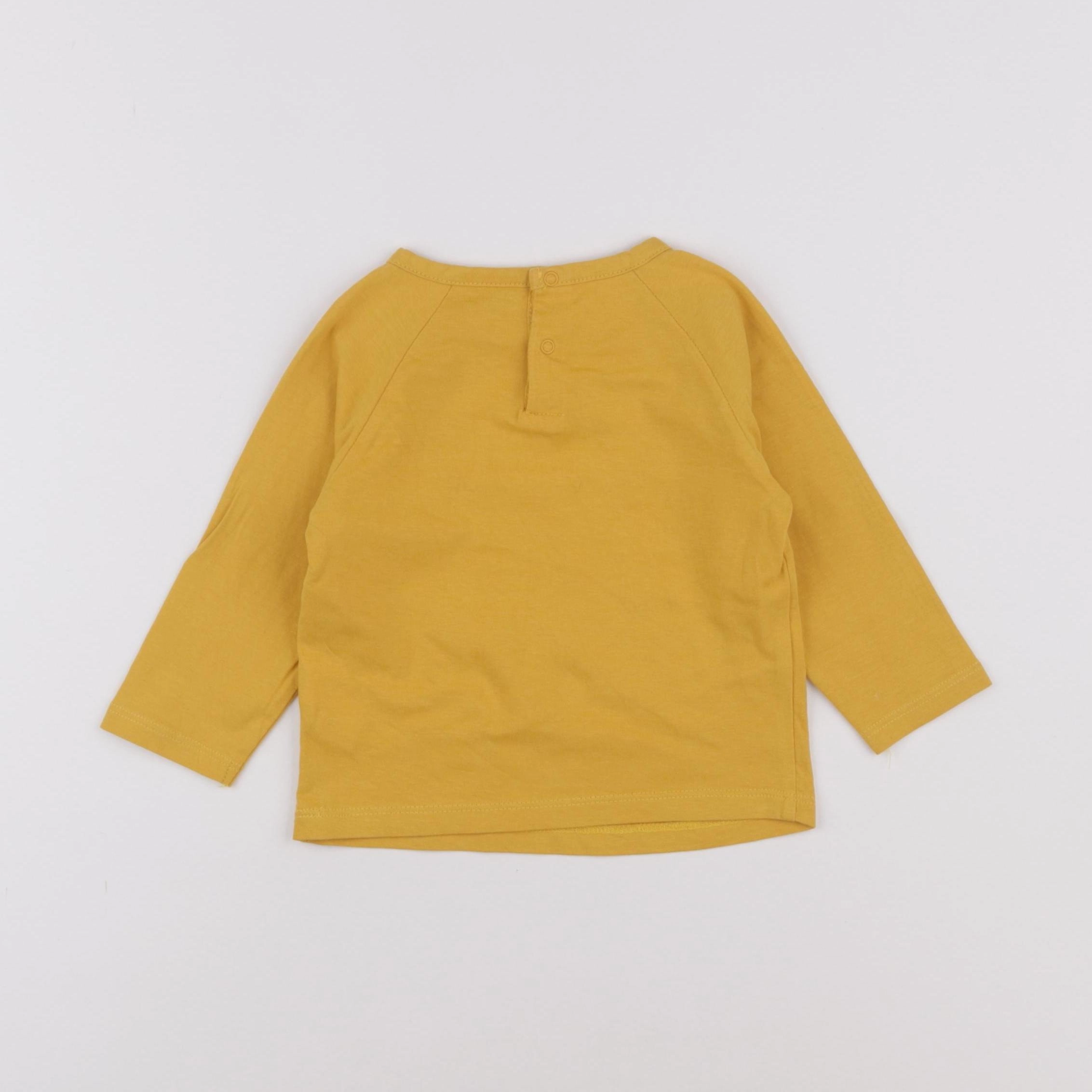 Tape à l'oeil - tee-shirt jaune - 24 mois