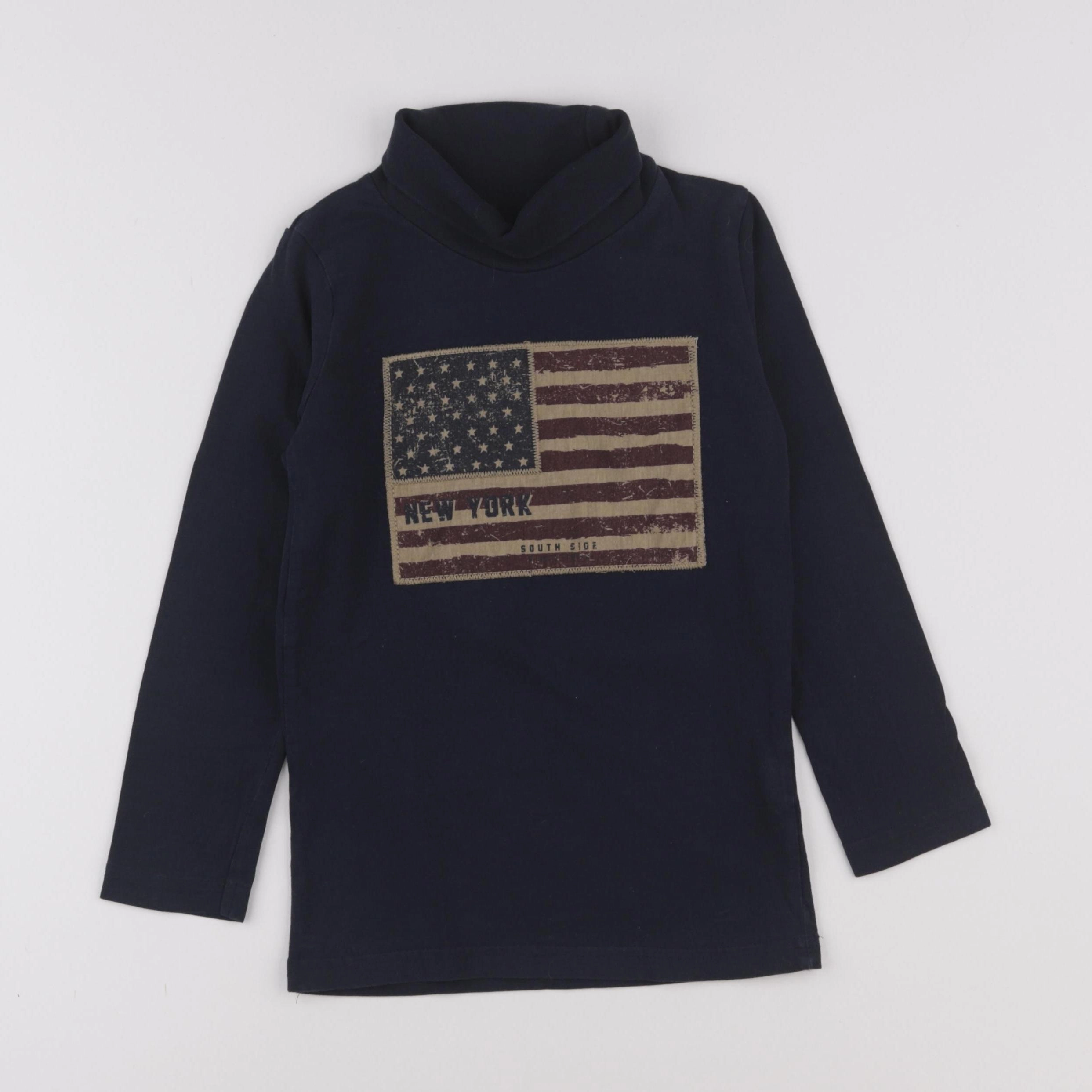Tape à l'oeil - sous-pull bleu - 6 ans