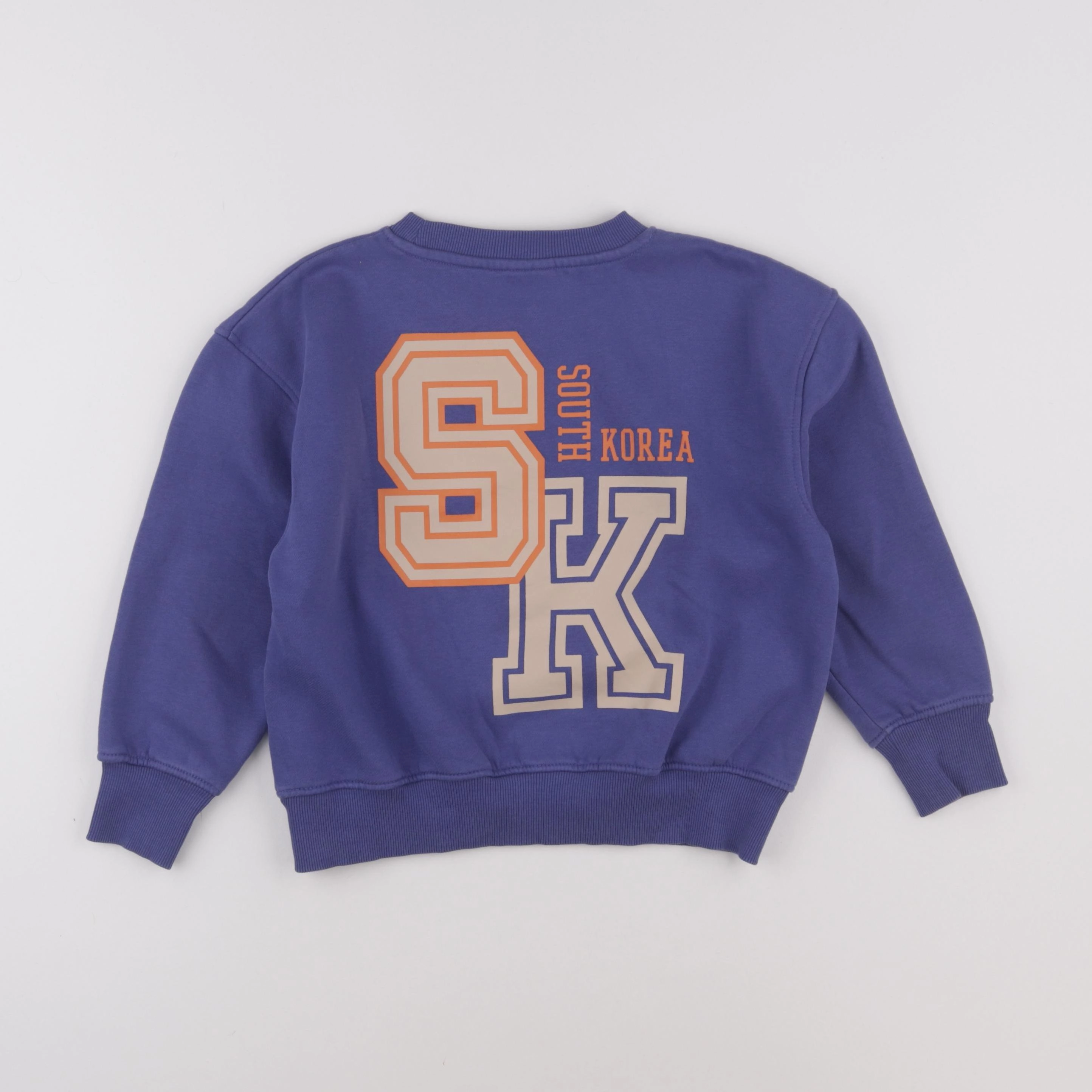 Tape à l'oeil - sweat imprimé au dos bleu - 6 ans