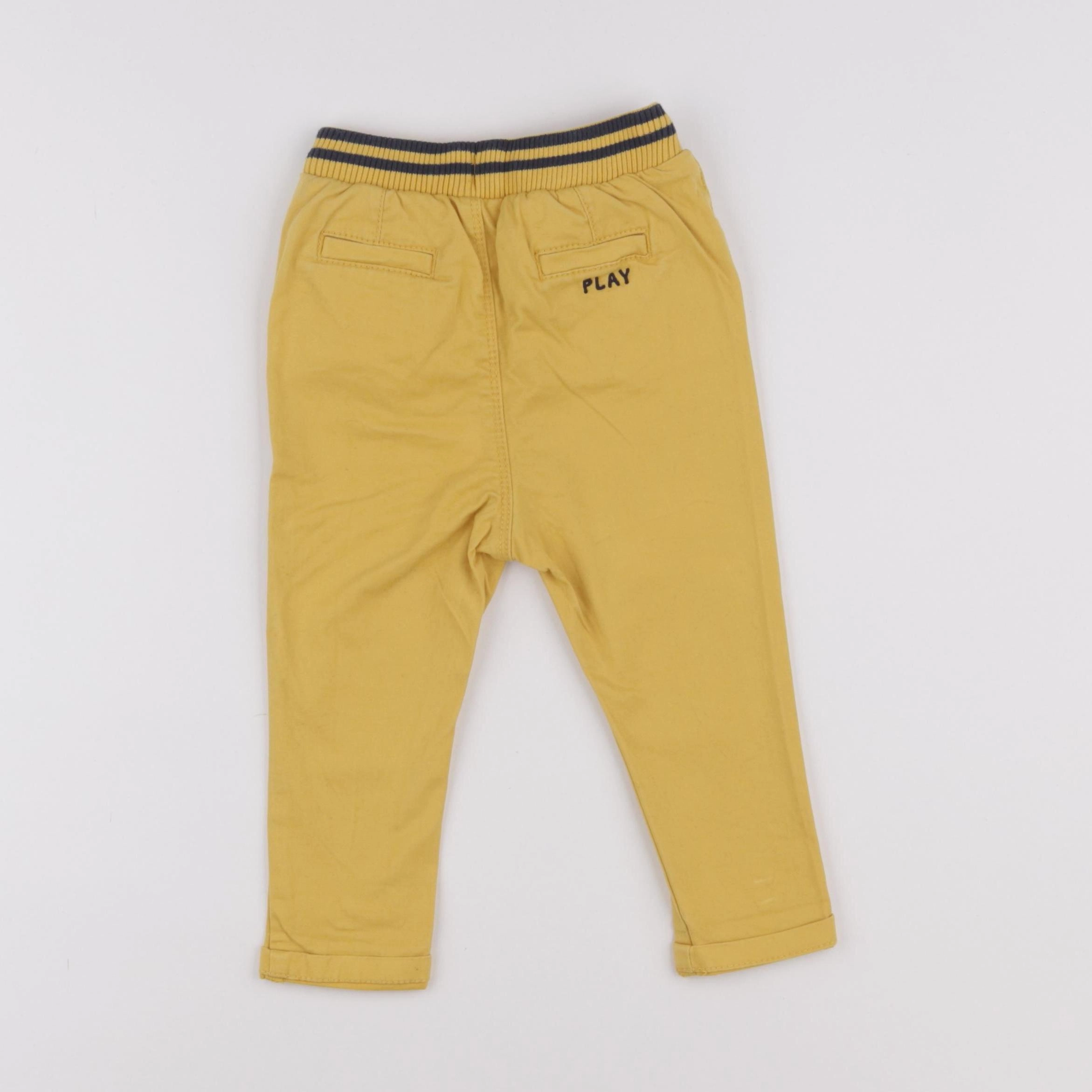 Tape à l'oeil - pantalon jaune - 18 mois