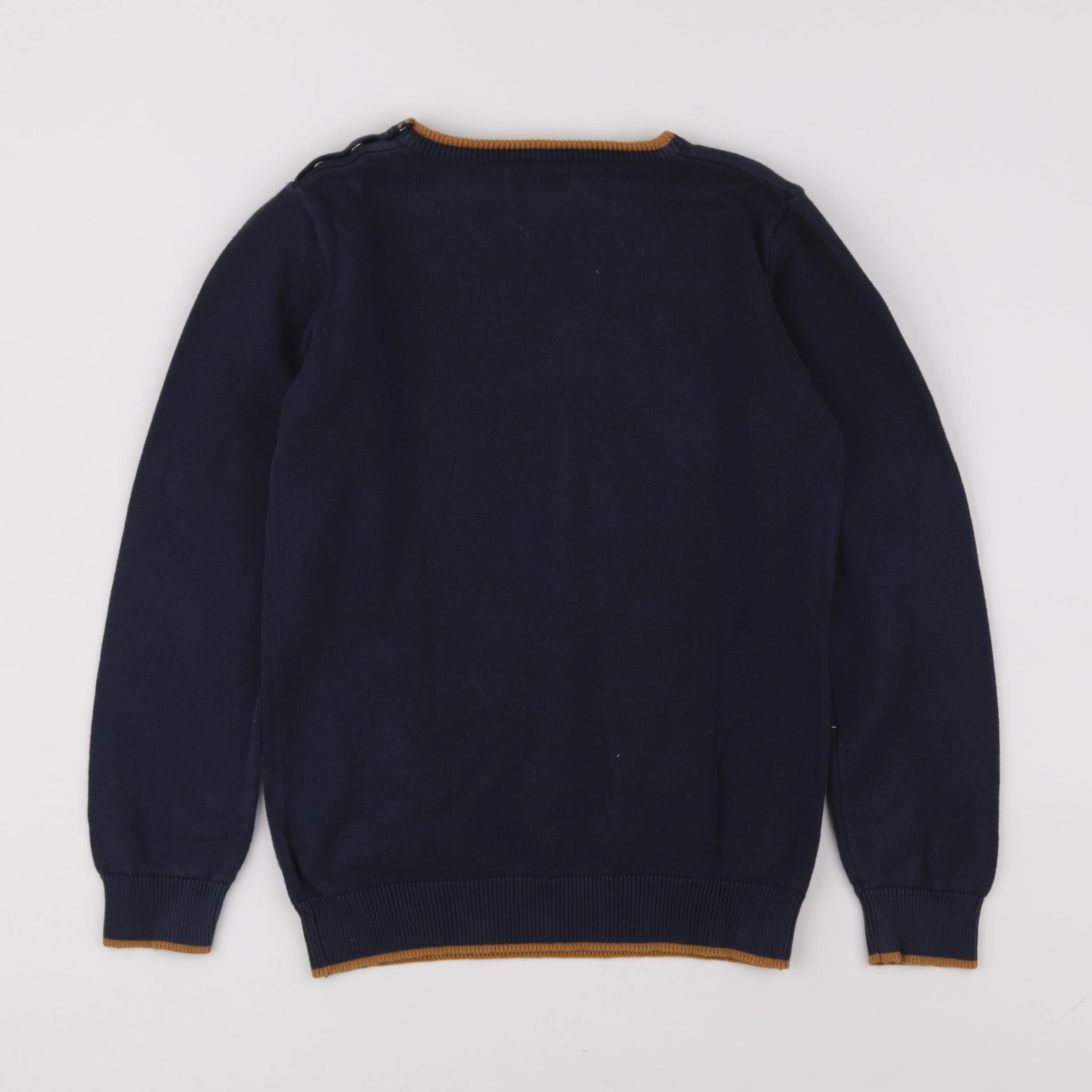 Vertbaudet - pull bleu - 10 ans