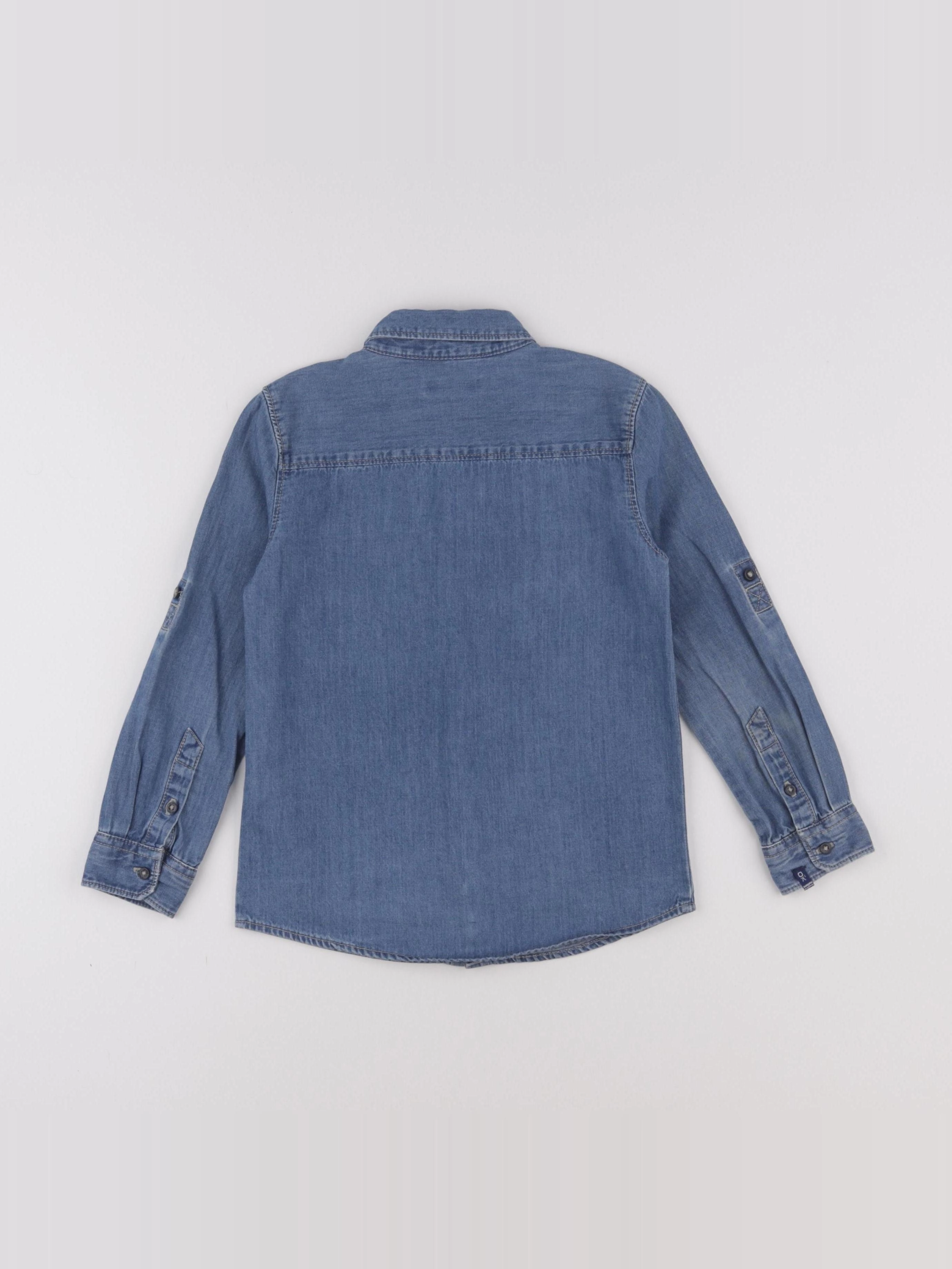 Okaidi - chemise bleu - 5 ans