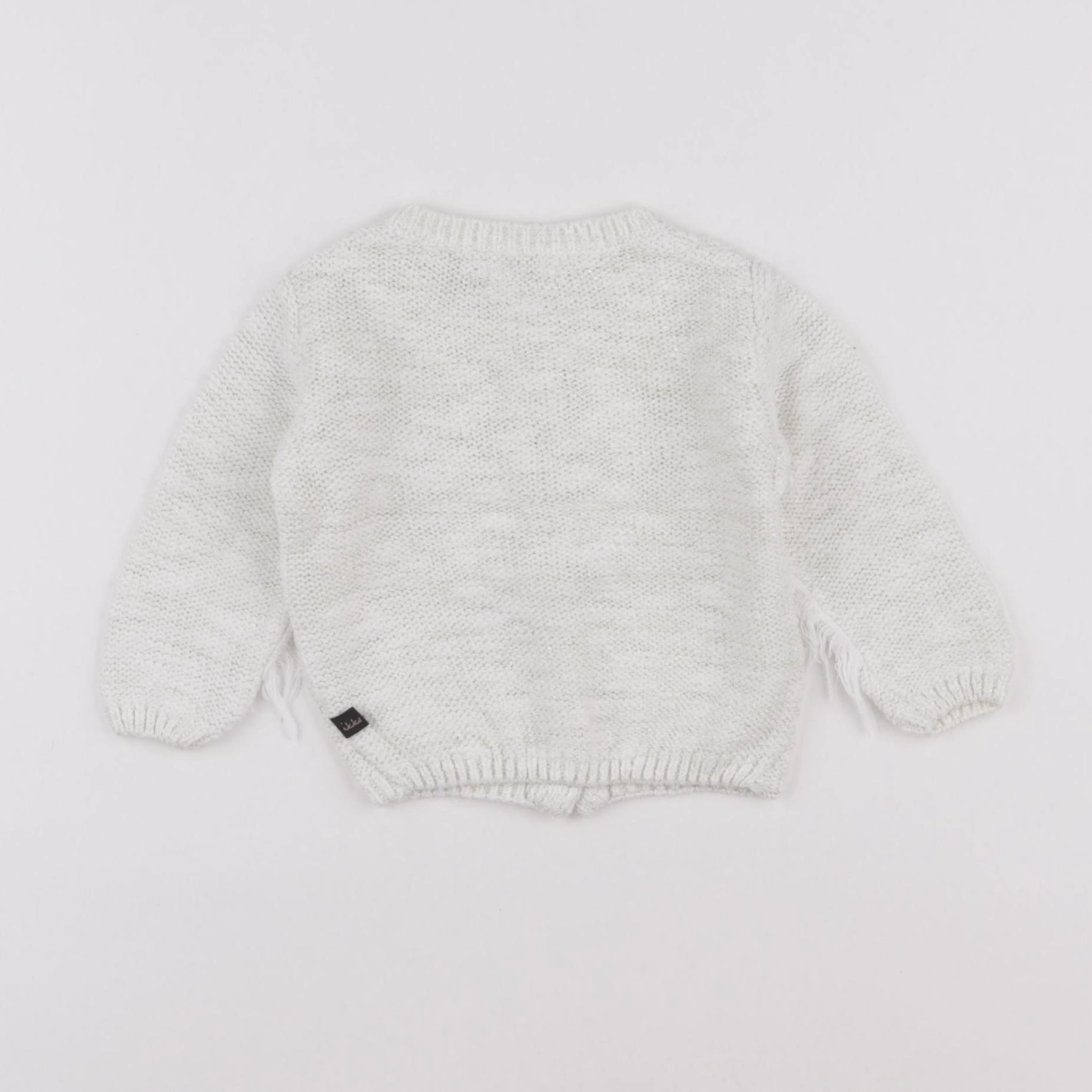 IKKS - gilet blanc, or - 6 mois