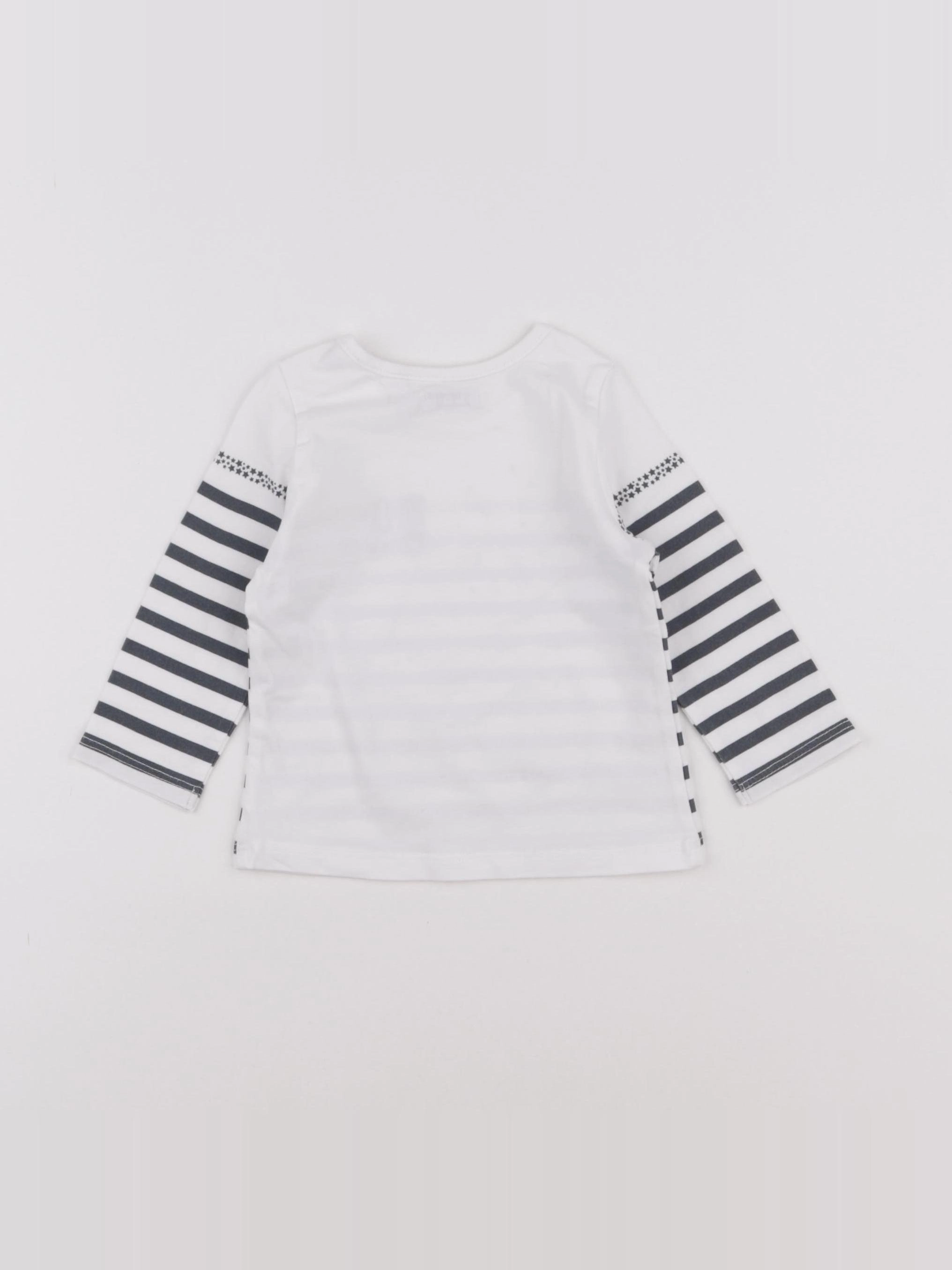 IKKS - tee-shirt vert - 6 mois