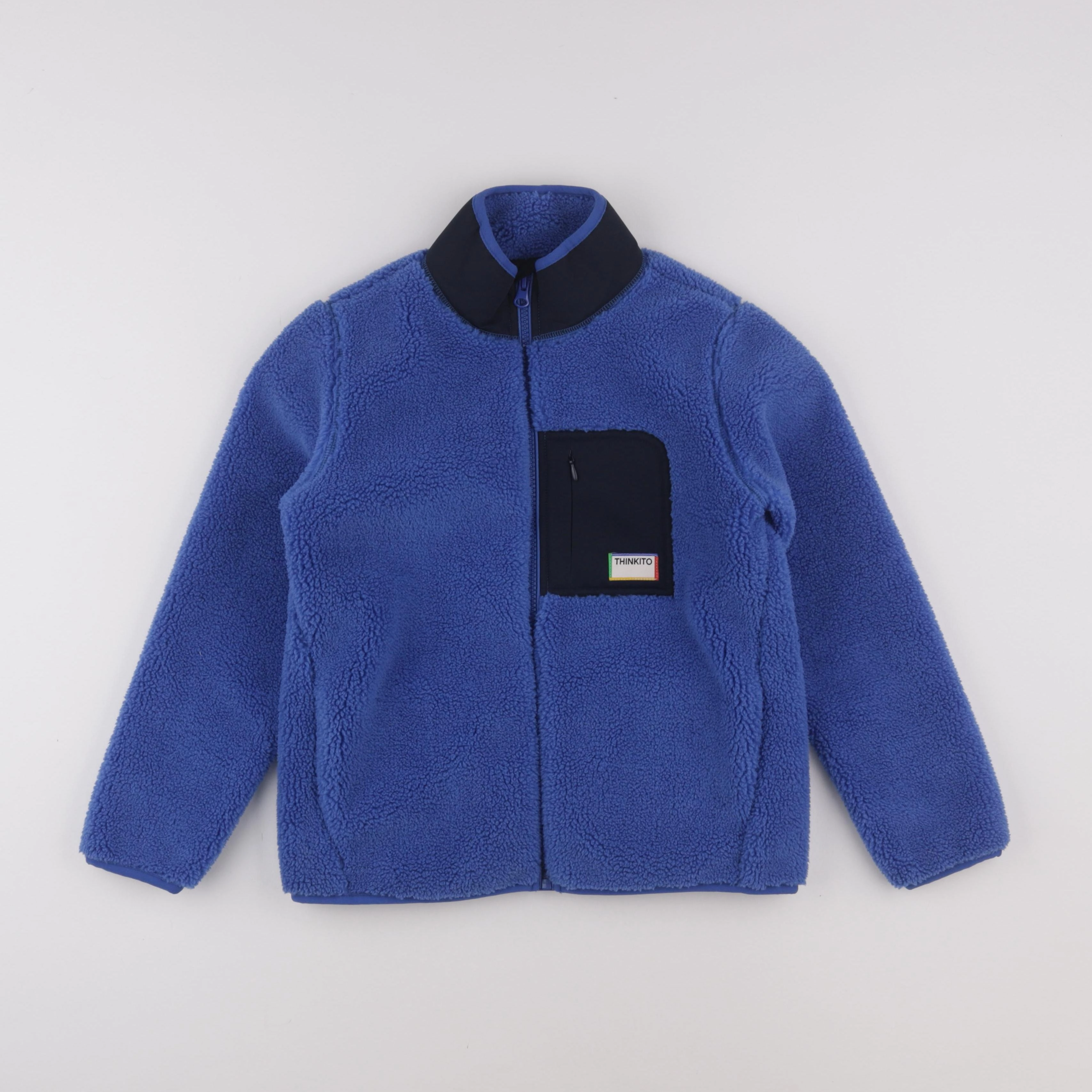 Thinking Mu  - polaire bleu - 8/9 ans