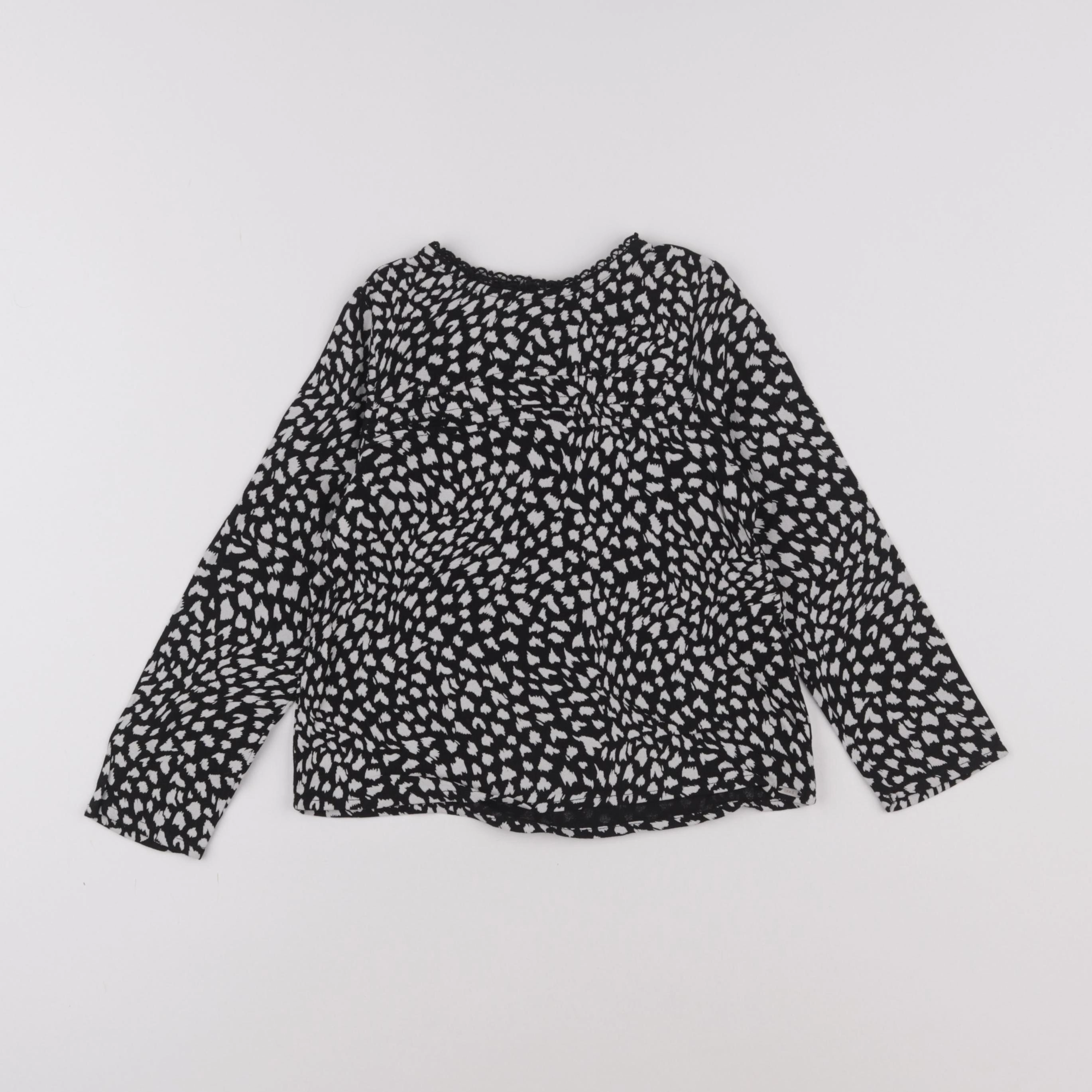 IKKS - blouse noir - 4 ans