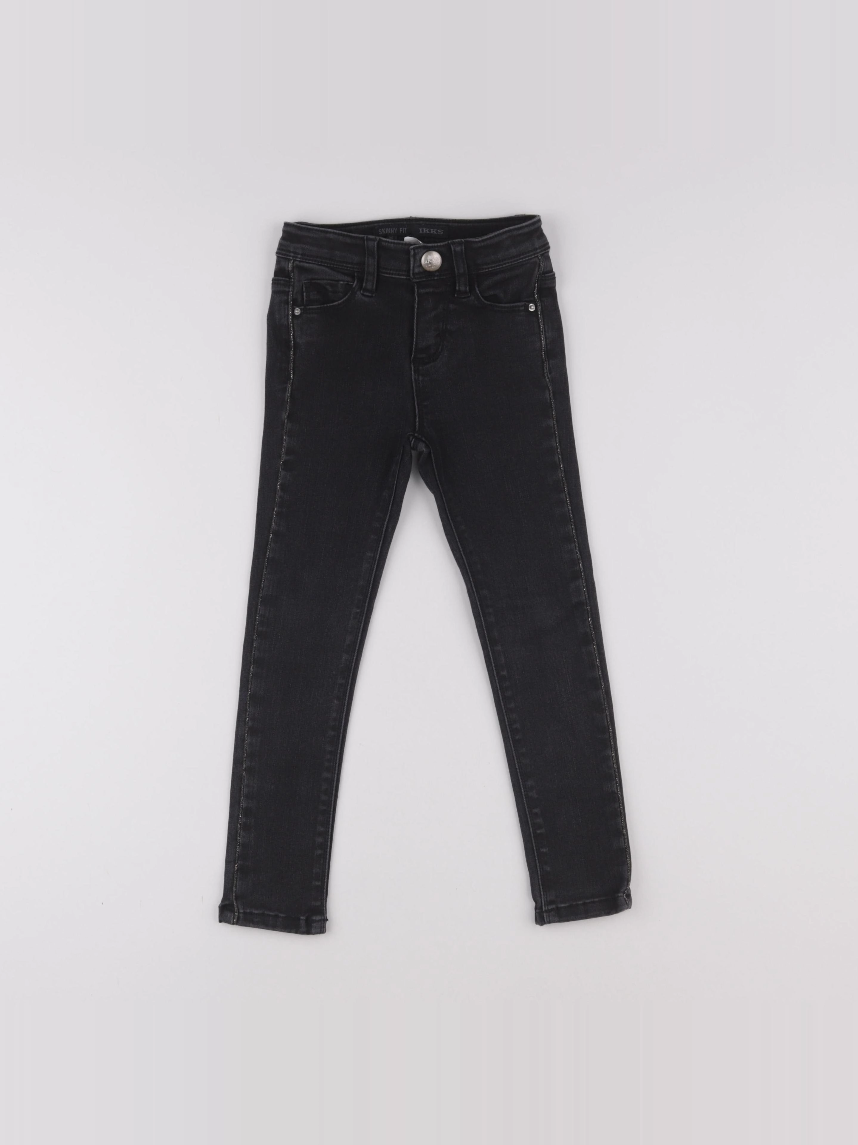 IKKS - jean noir, or - 4 ans