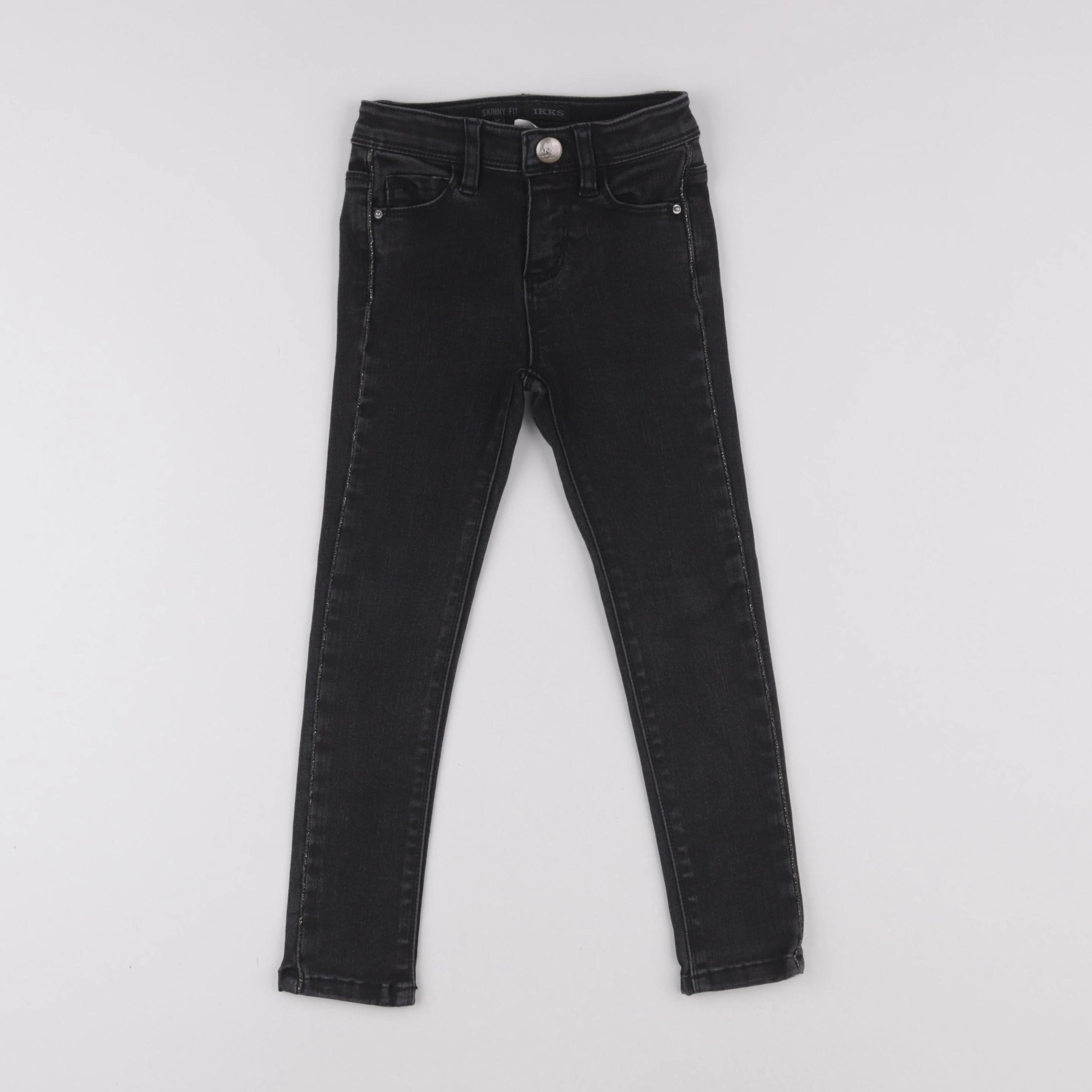 IKKS - jean noir, or - 4 ans