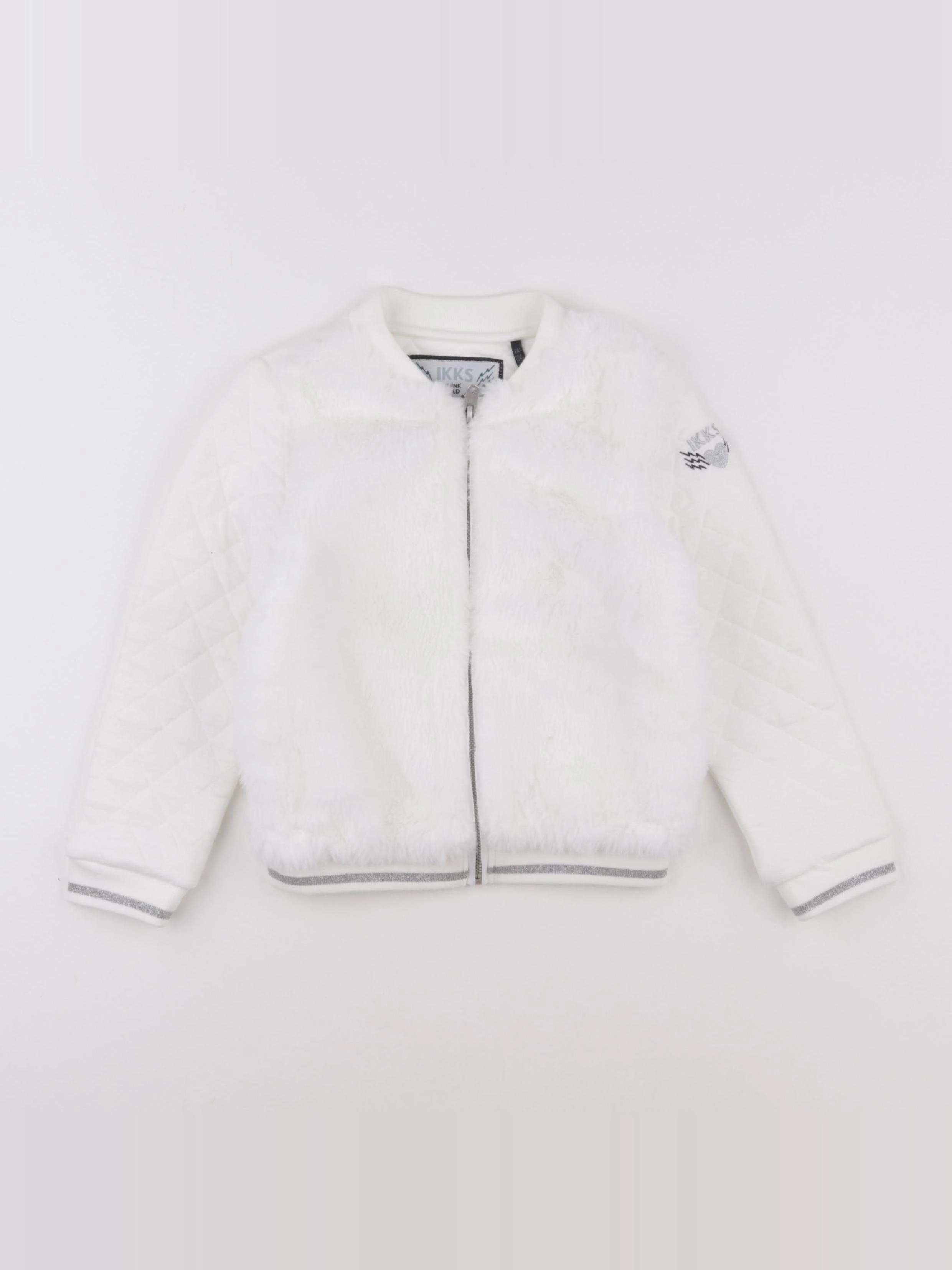 IKKS - veste blanc - 4 ans