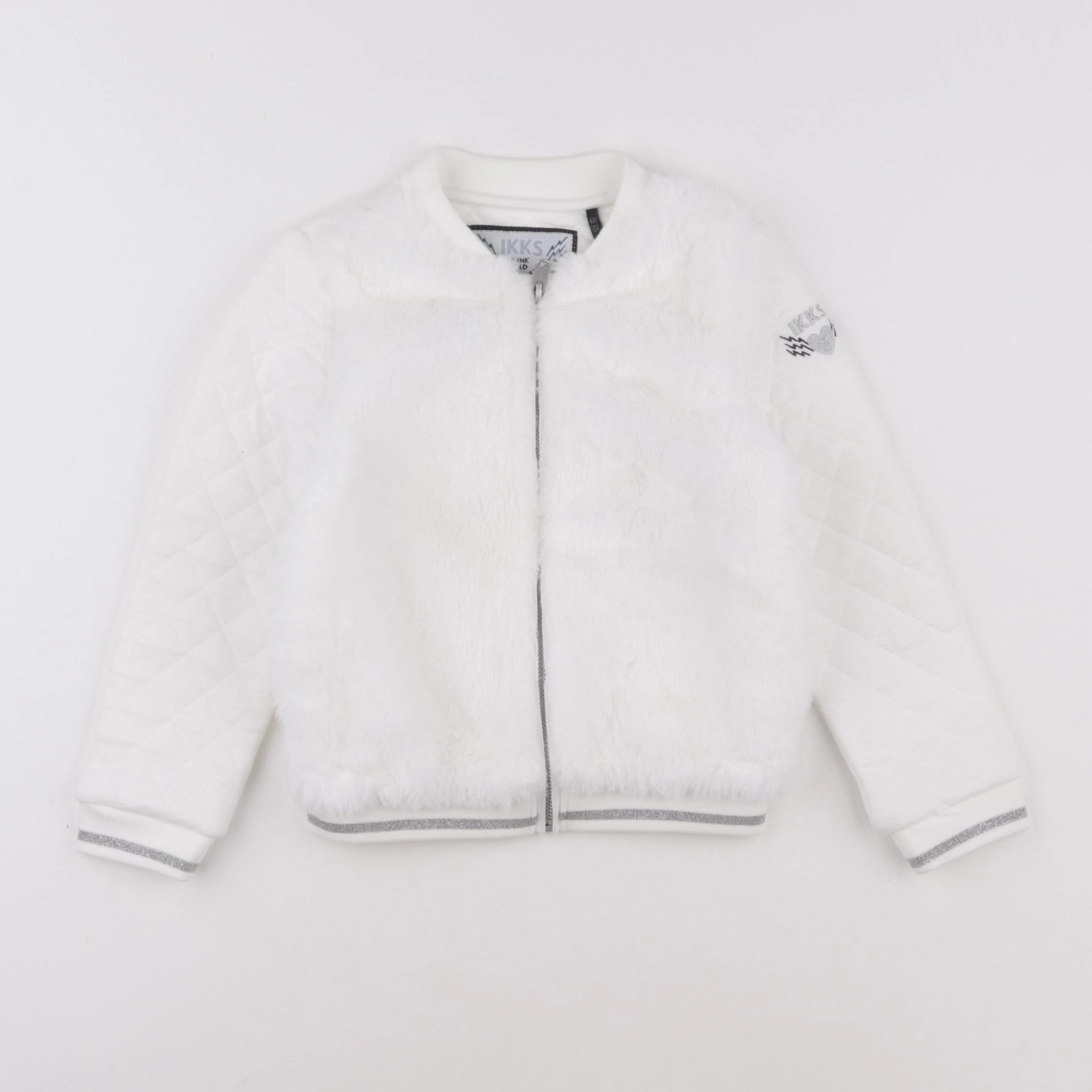 IKKS - veste blanc - 4 ans