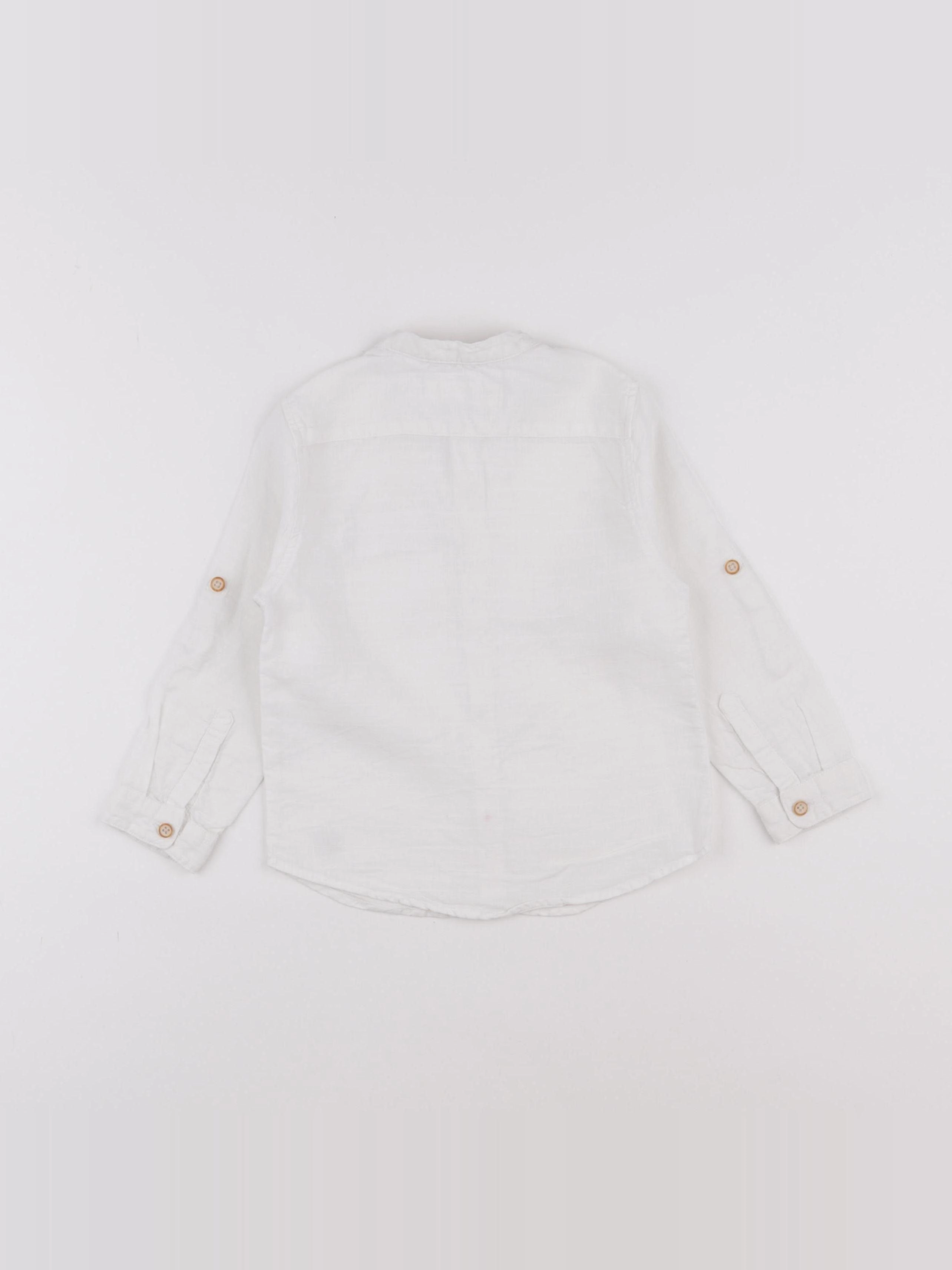 Zara - chemise blanc - 18/24 mois