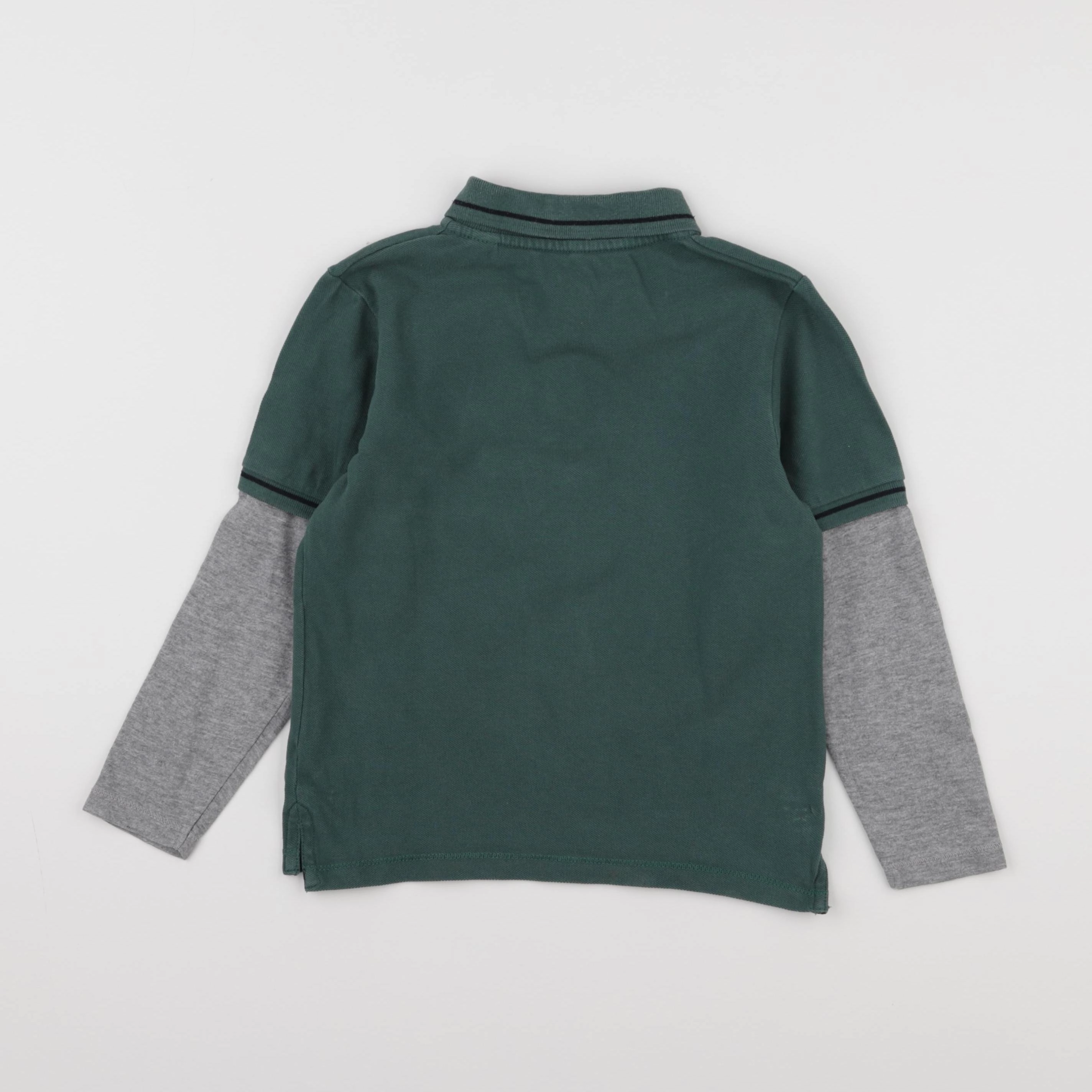 Okaidi - polo vert - 5 ans