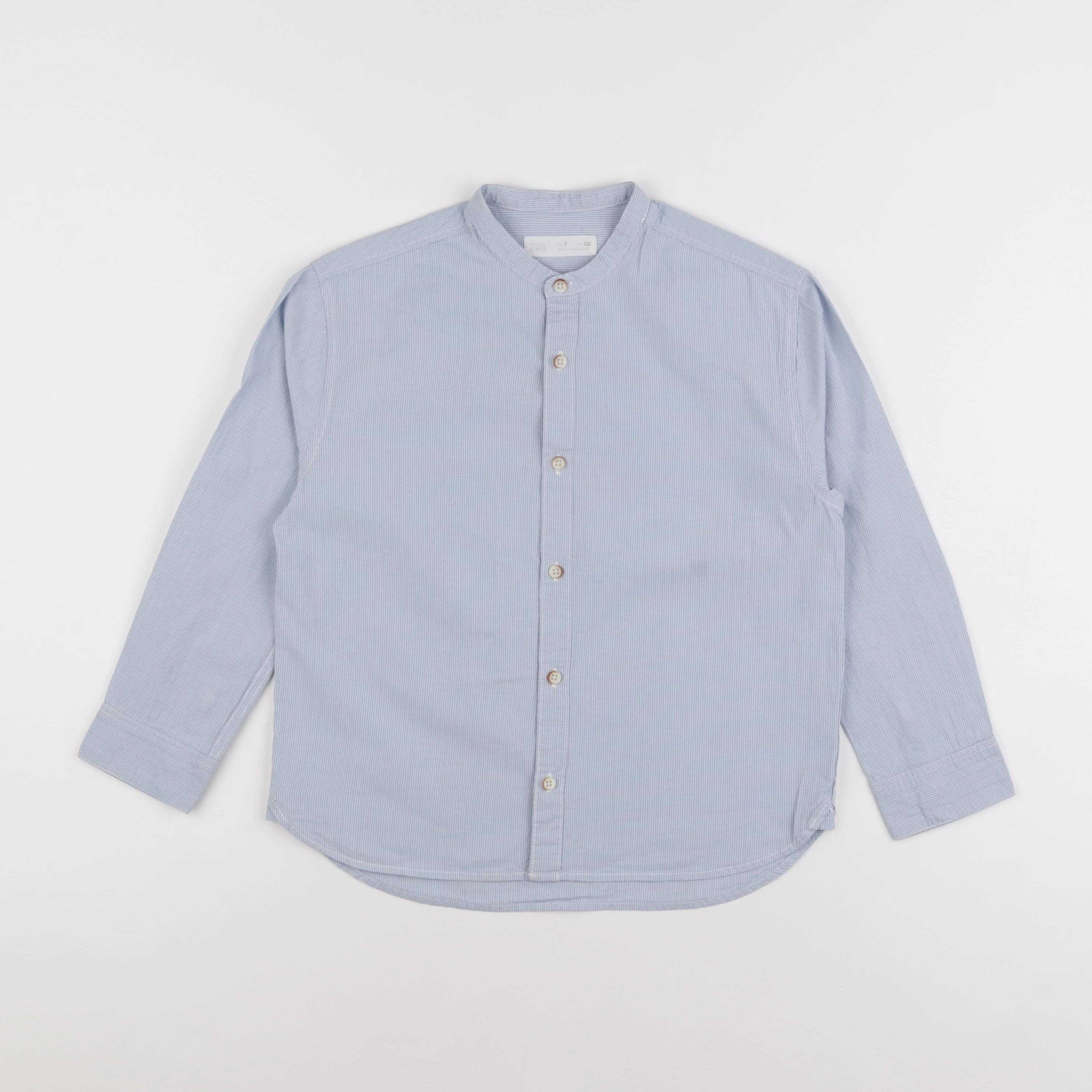 Zara - chemise bleu - 7 ans