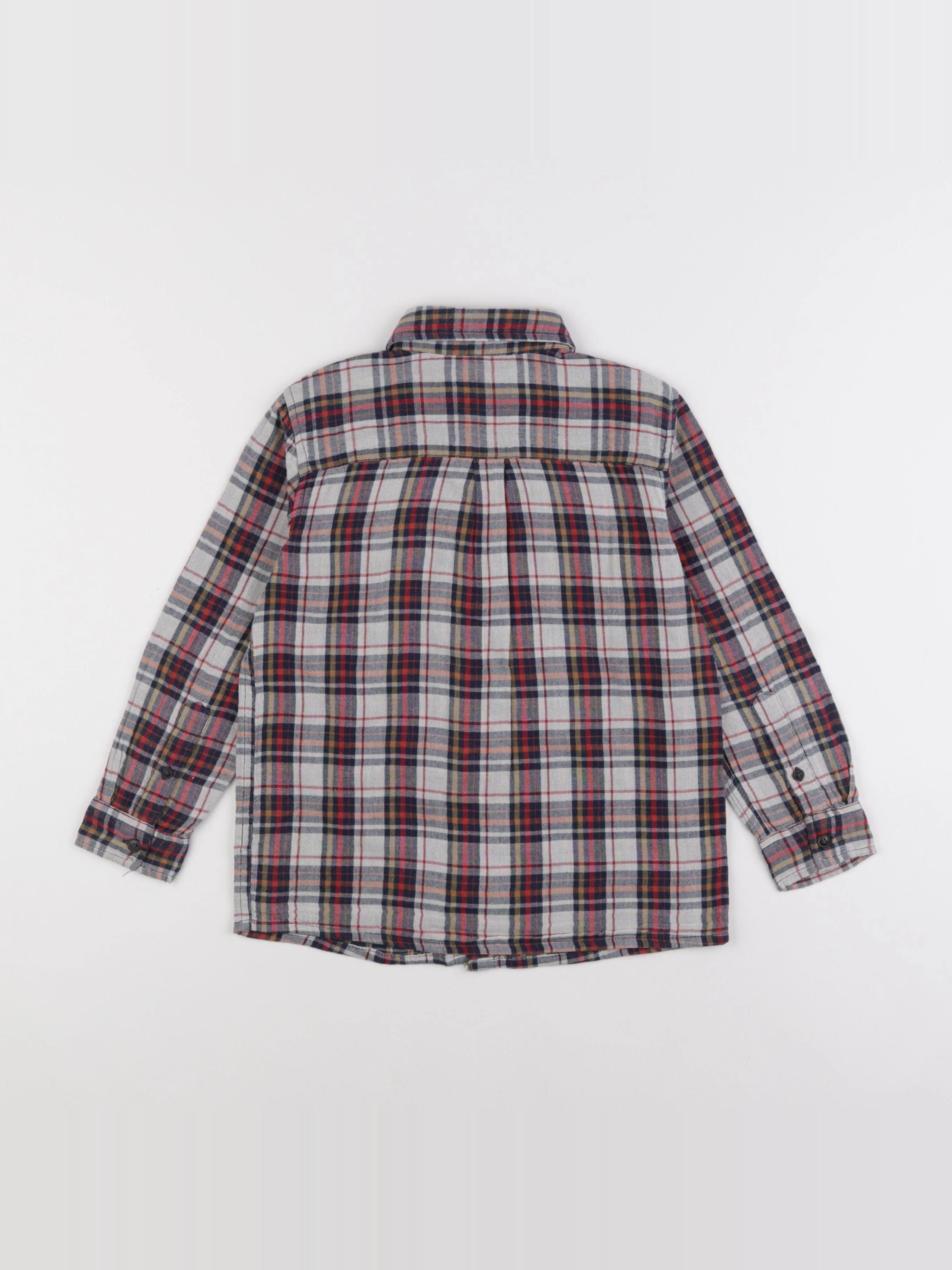 Monoprix - chemise multicolore - 6 ans