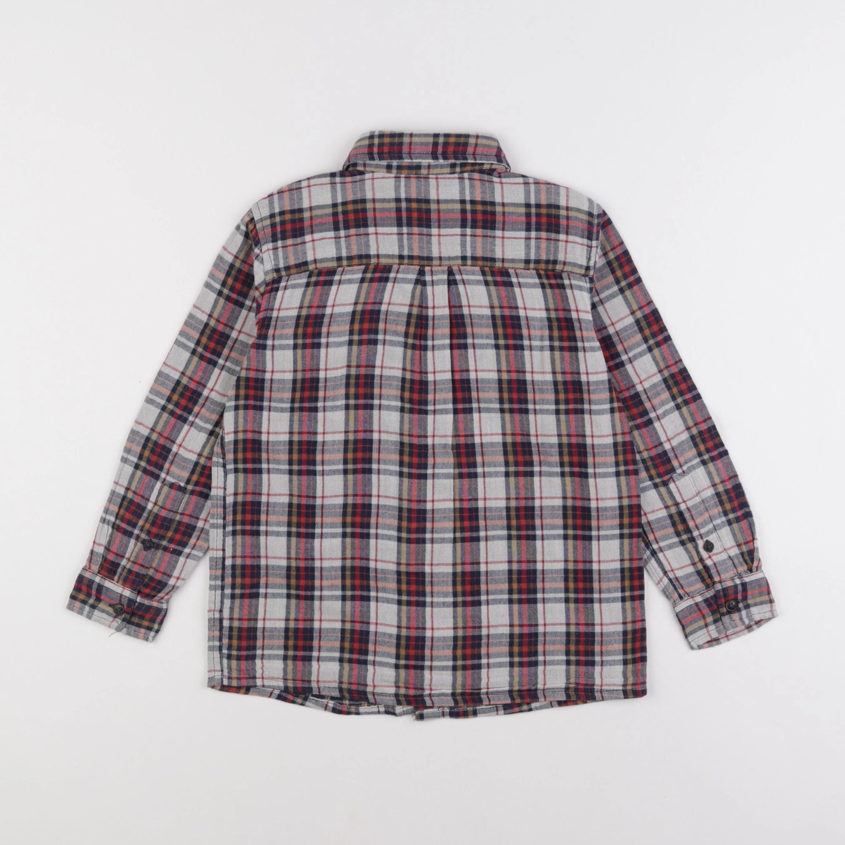 Monoprix - chemise multicolore - 6 ans