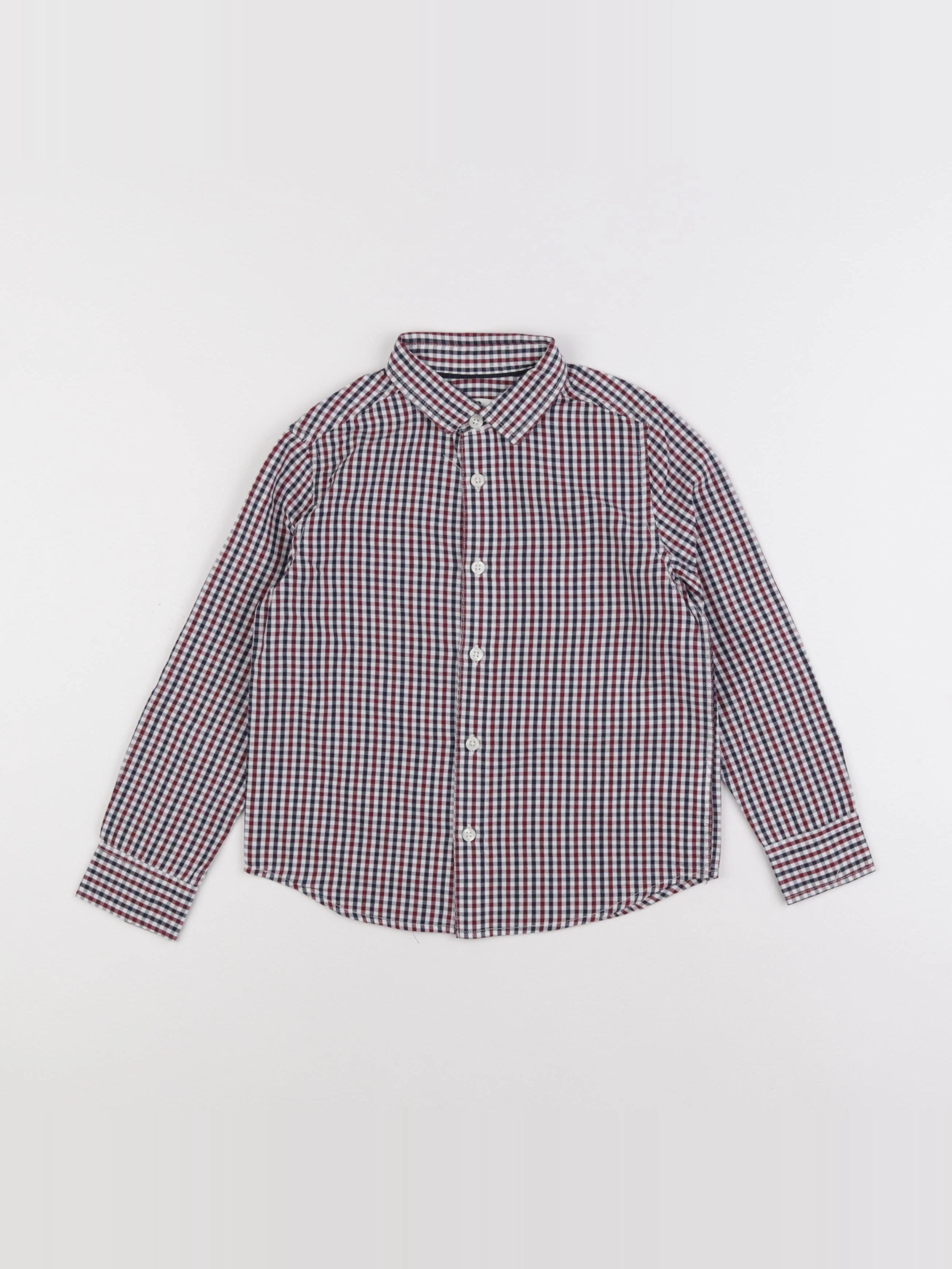 Cyrillus - chemise rouge - 6 ans