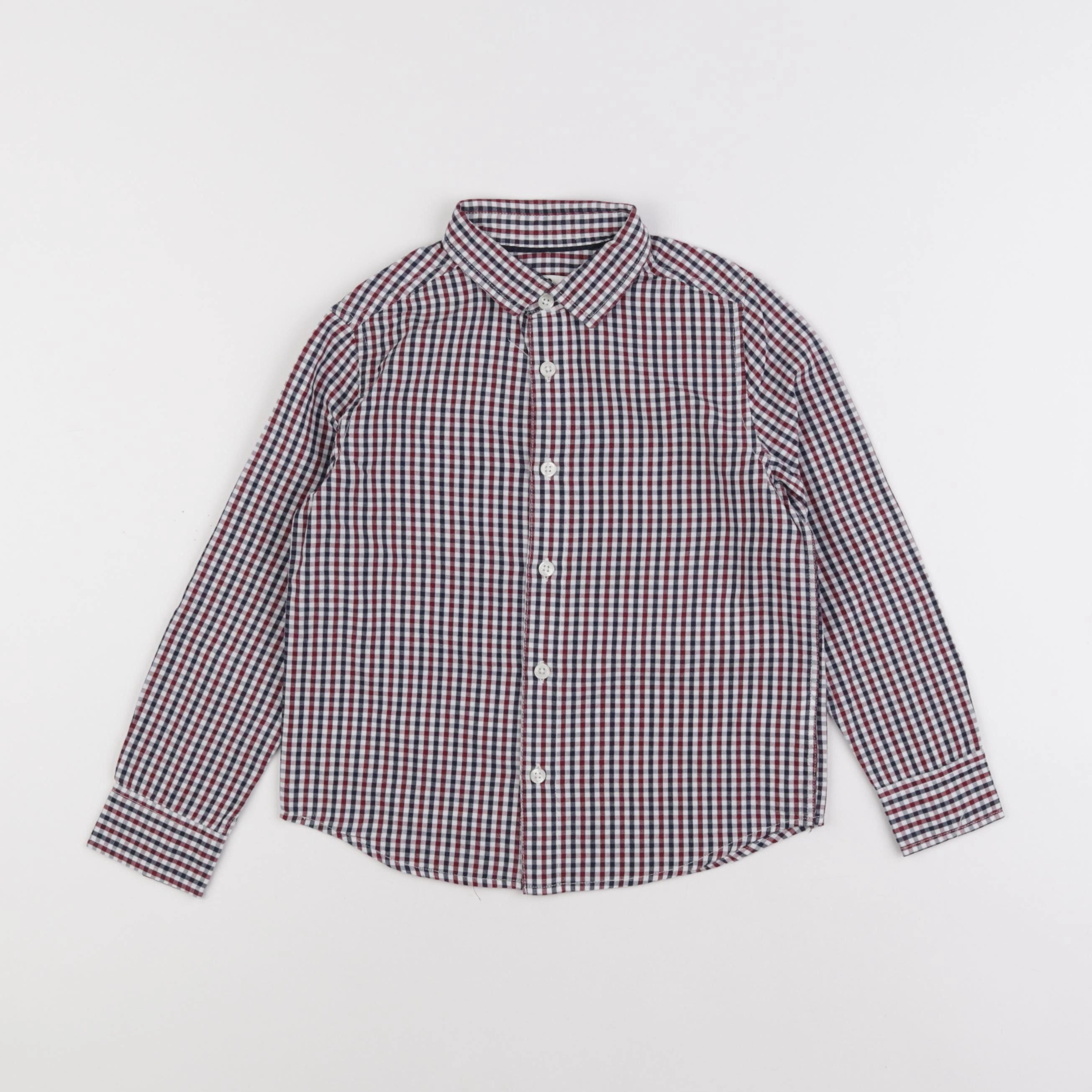 Cyrillus - chemise rouge - 6 ans