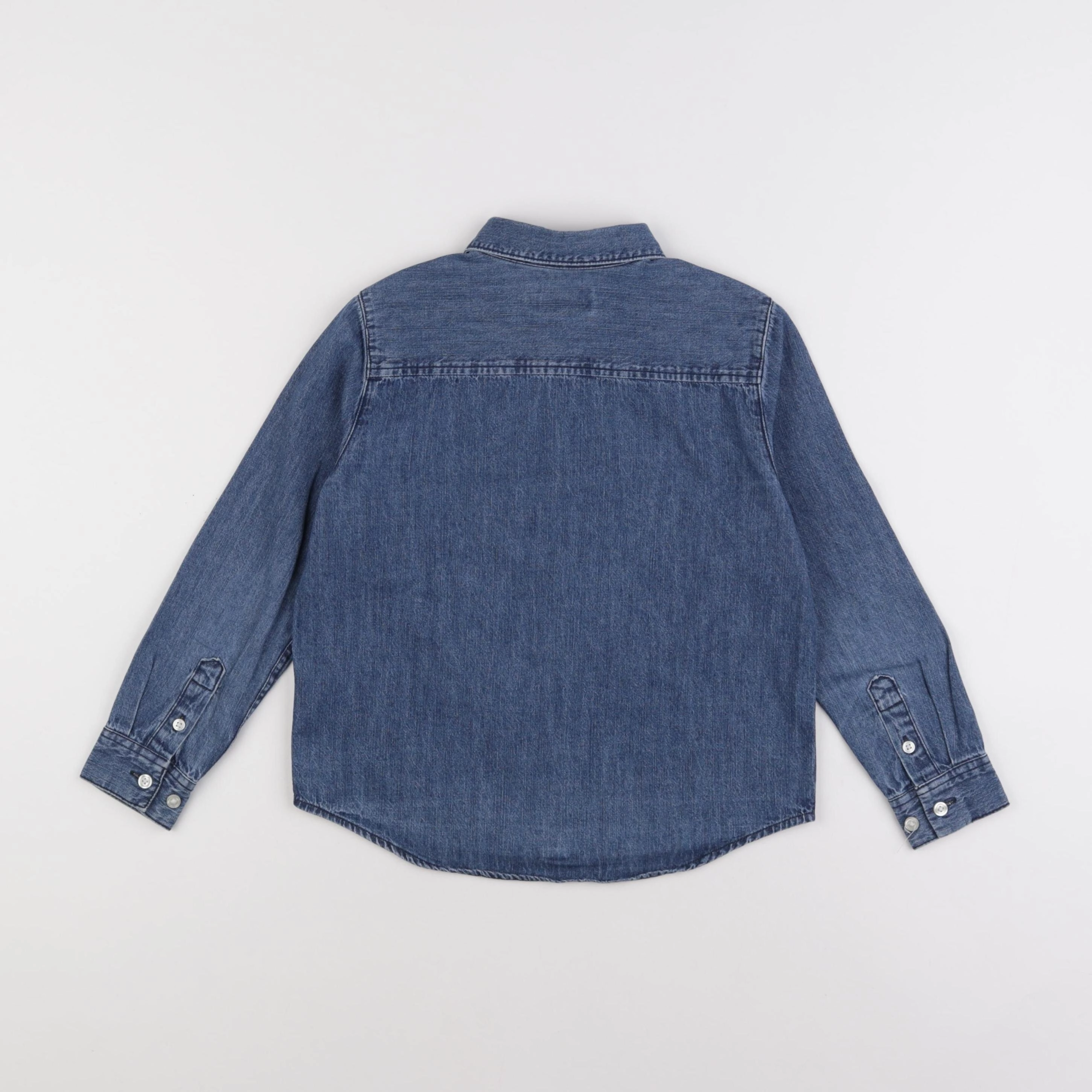 Cyrillus - chemise bleu - 6 ans